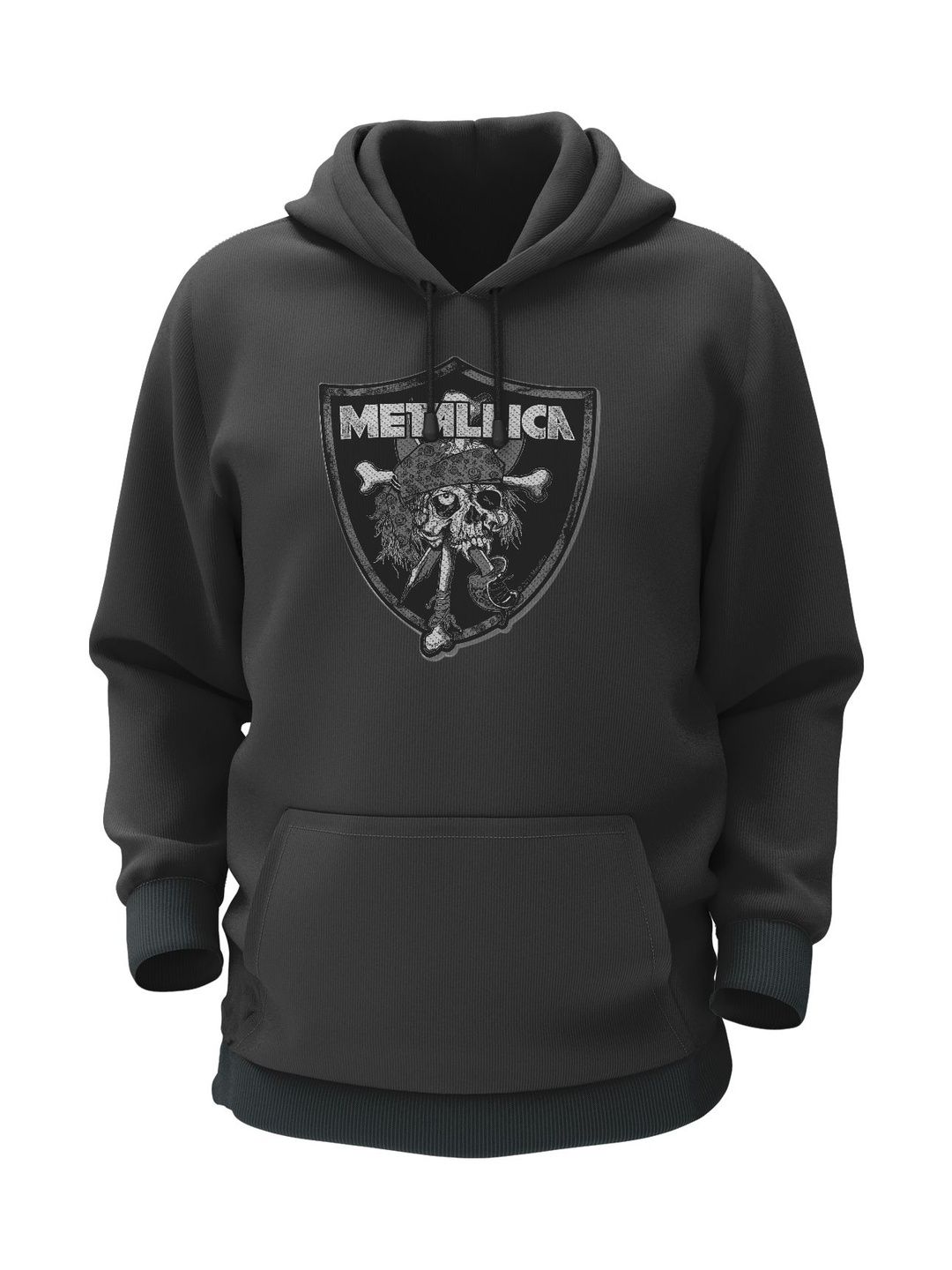 THE PRINT PLATTER Men Printed Hooded Sweatshirt
