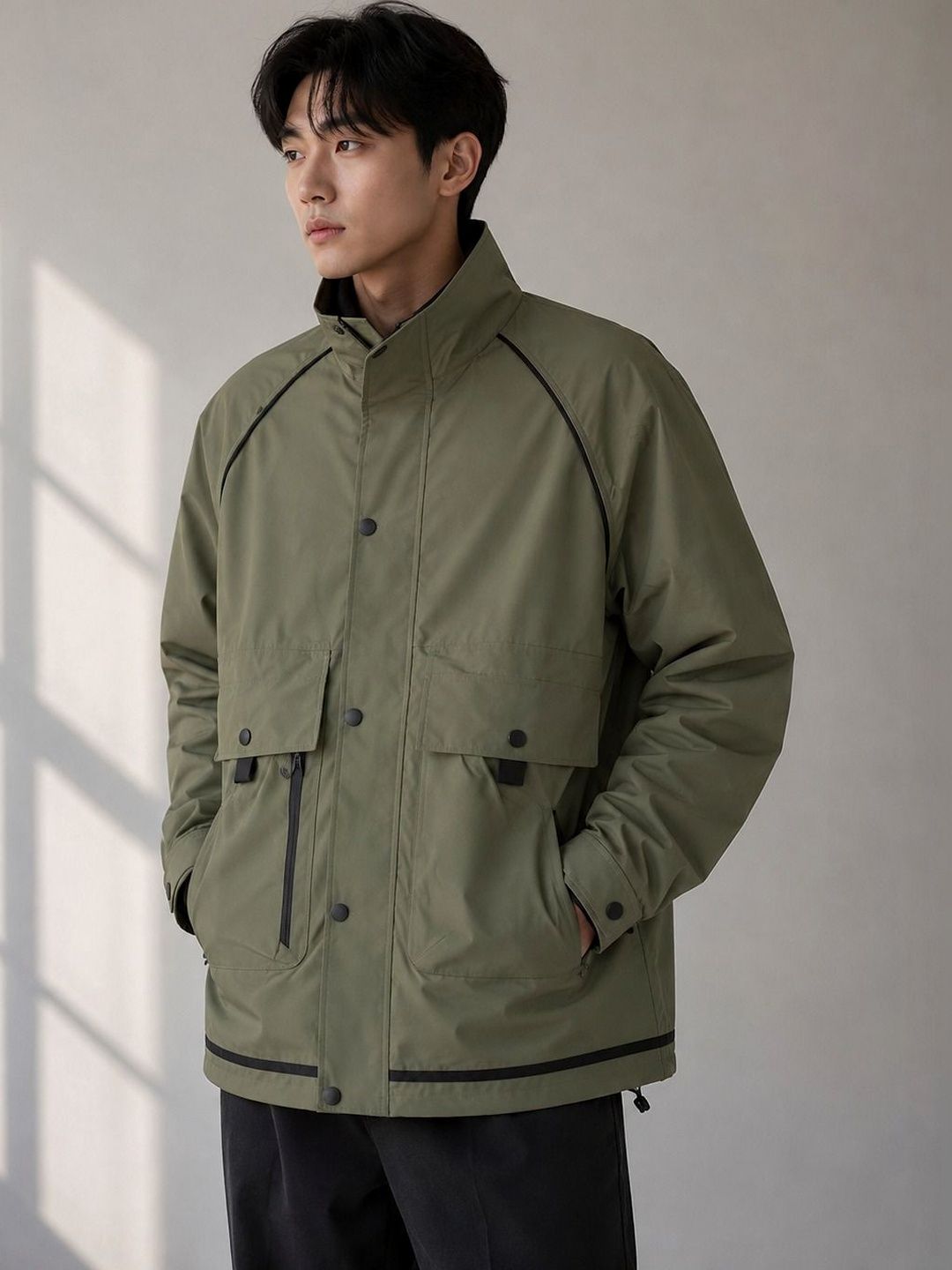 ALLWIN PAUL Men Lightweight Padded Jacket