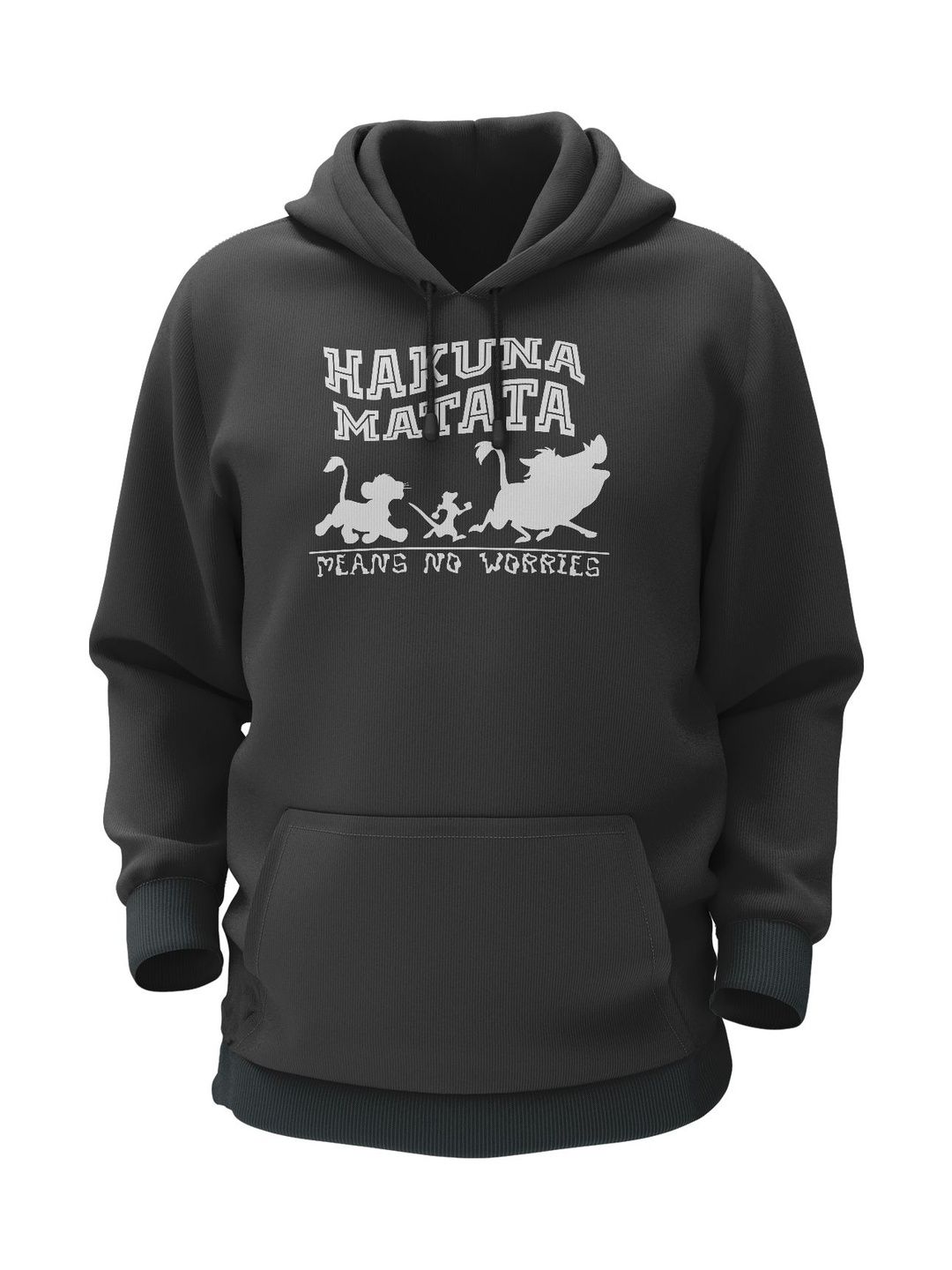 THE PRINT PLATTER Men Printed Hooded Sweatshirt