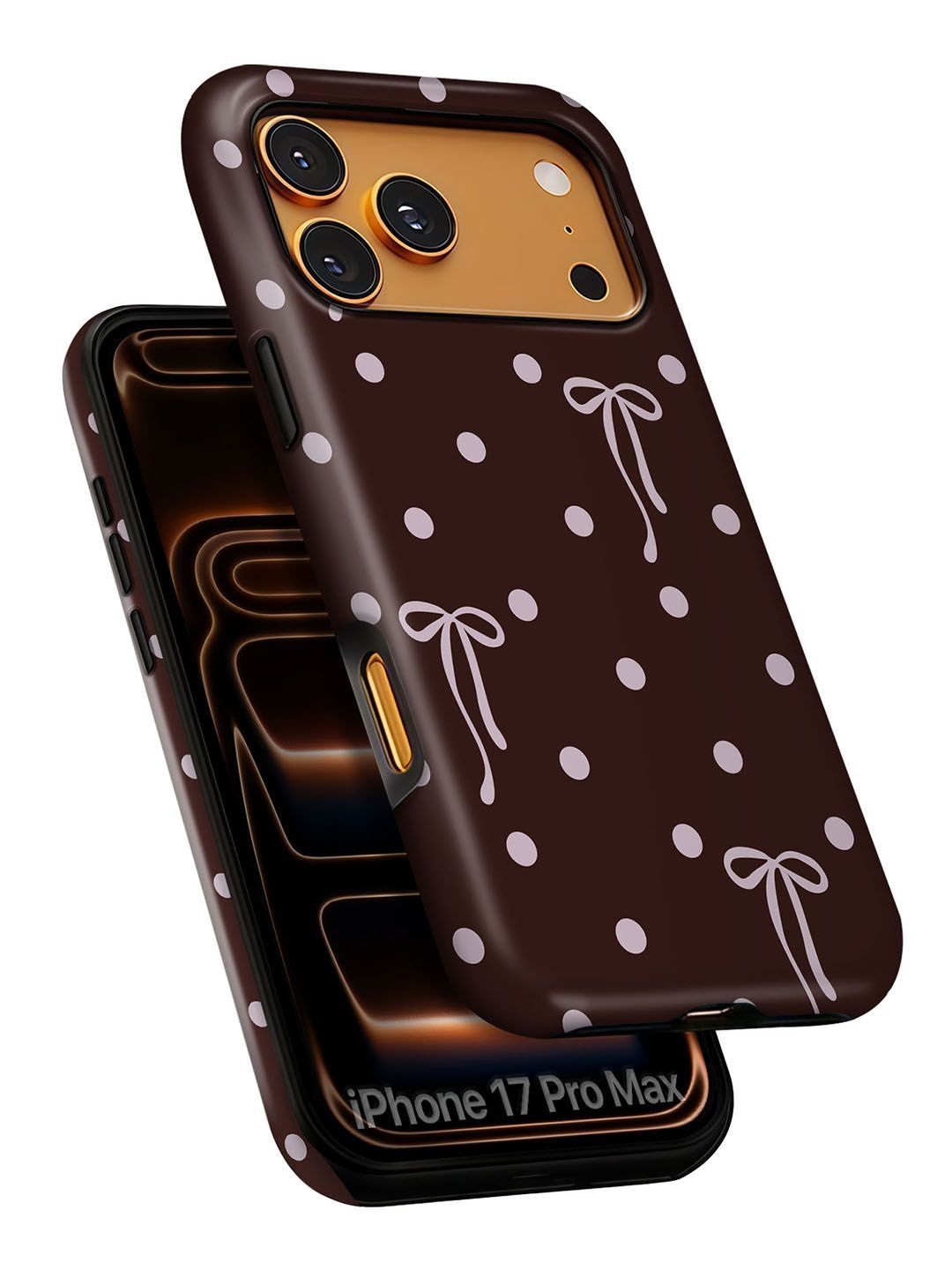 QRIOH Conversational Printed iPhone 17 Pro Max Back Case Mobile Accessories