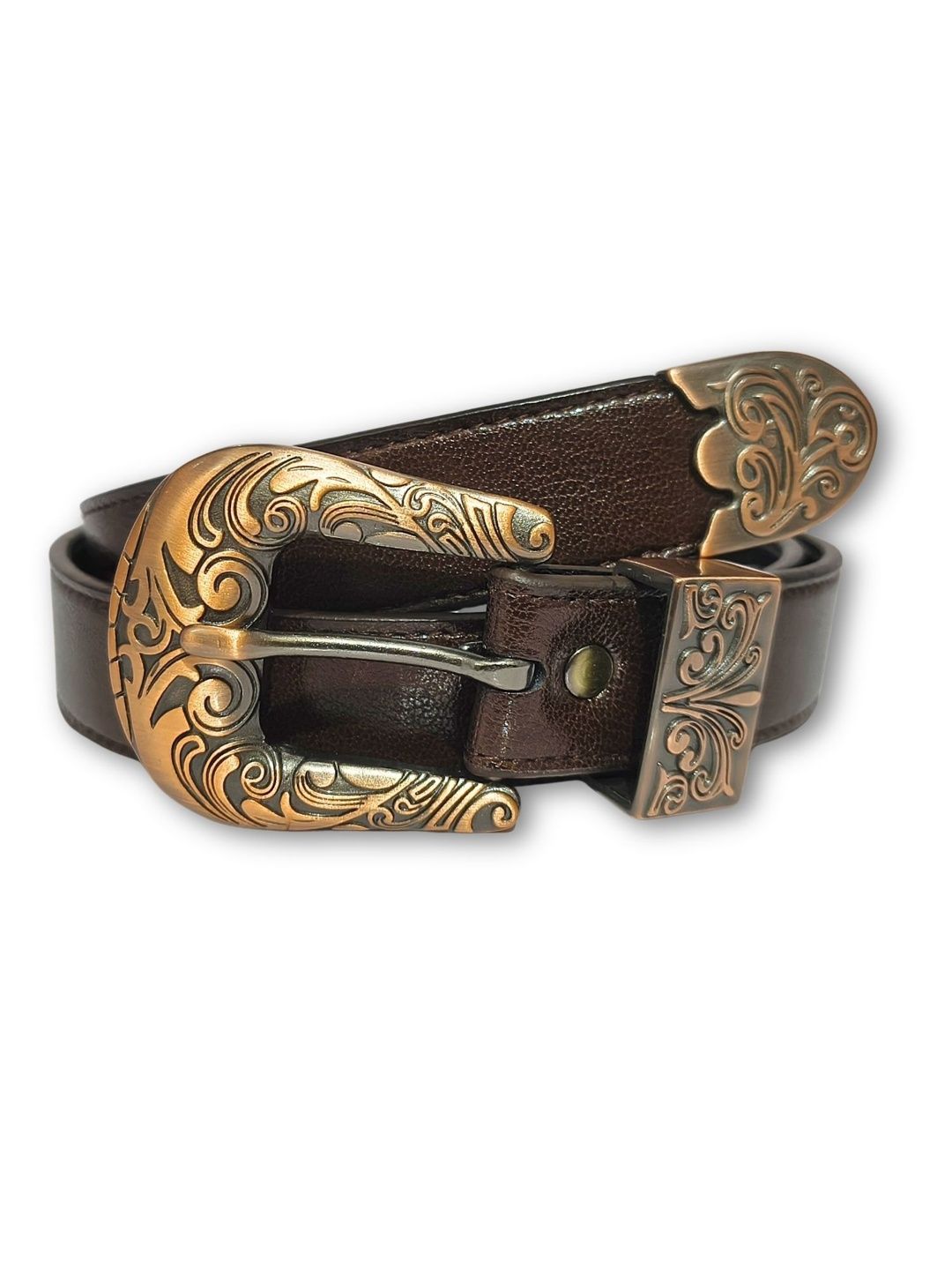 Punnu Men Textured PU Belt