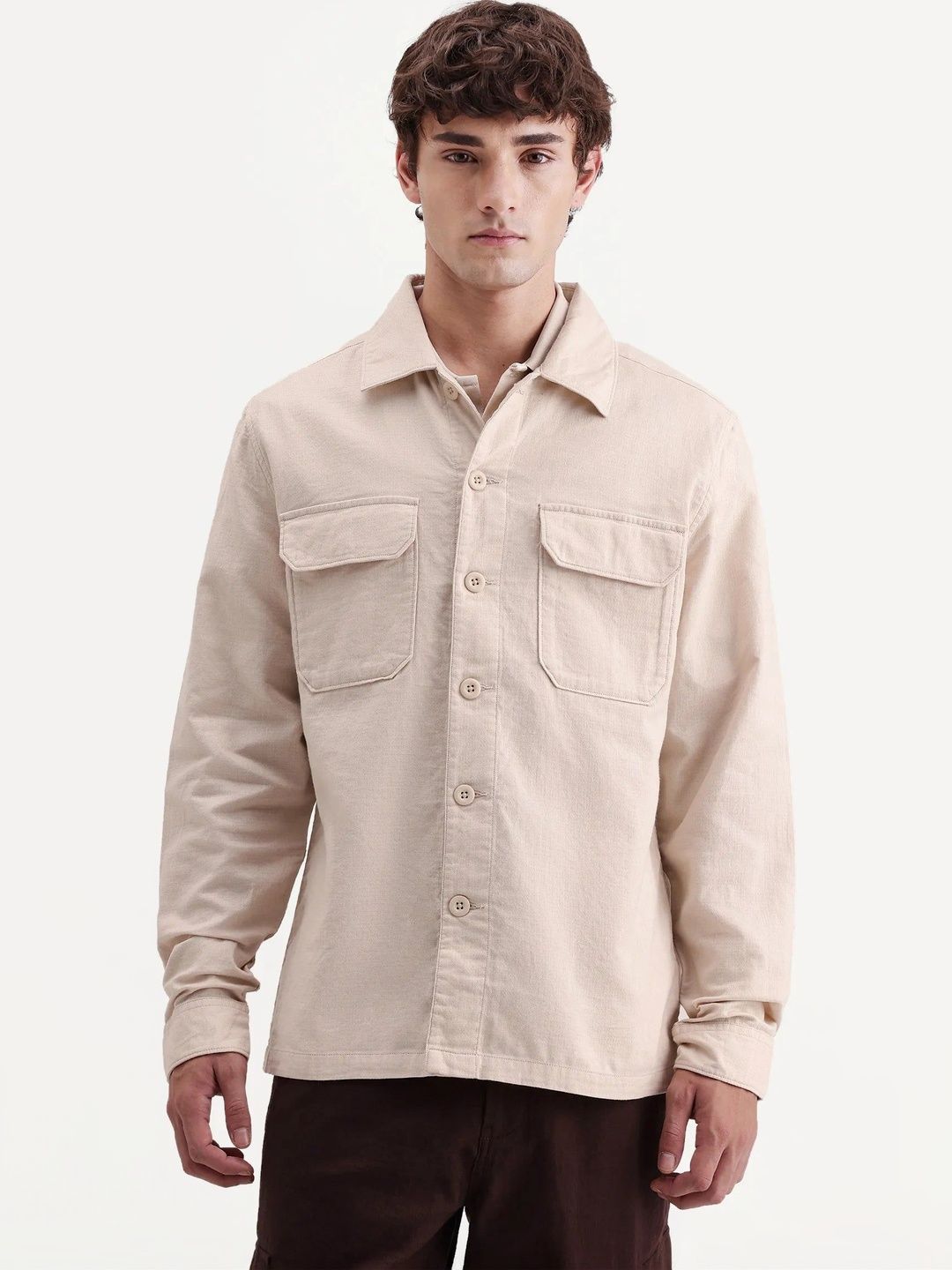 RARE RABBIT Men Open Front Jacket