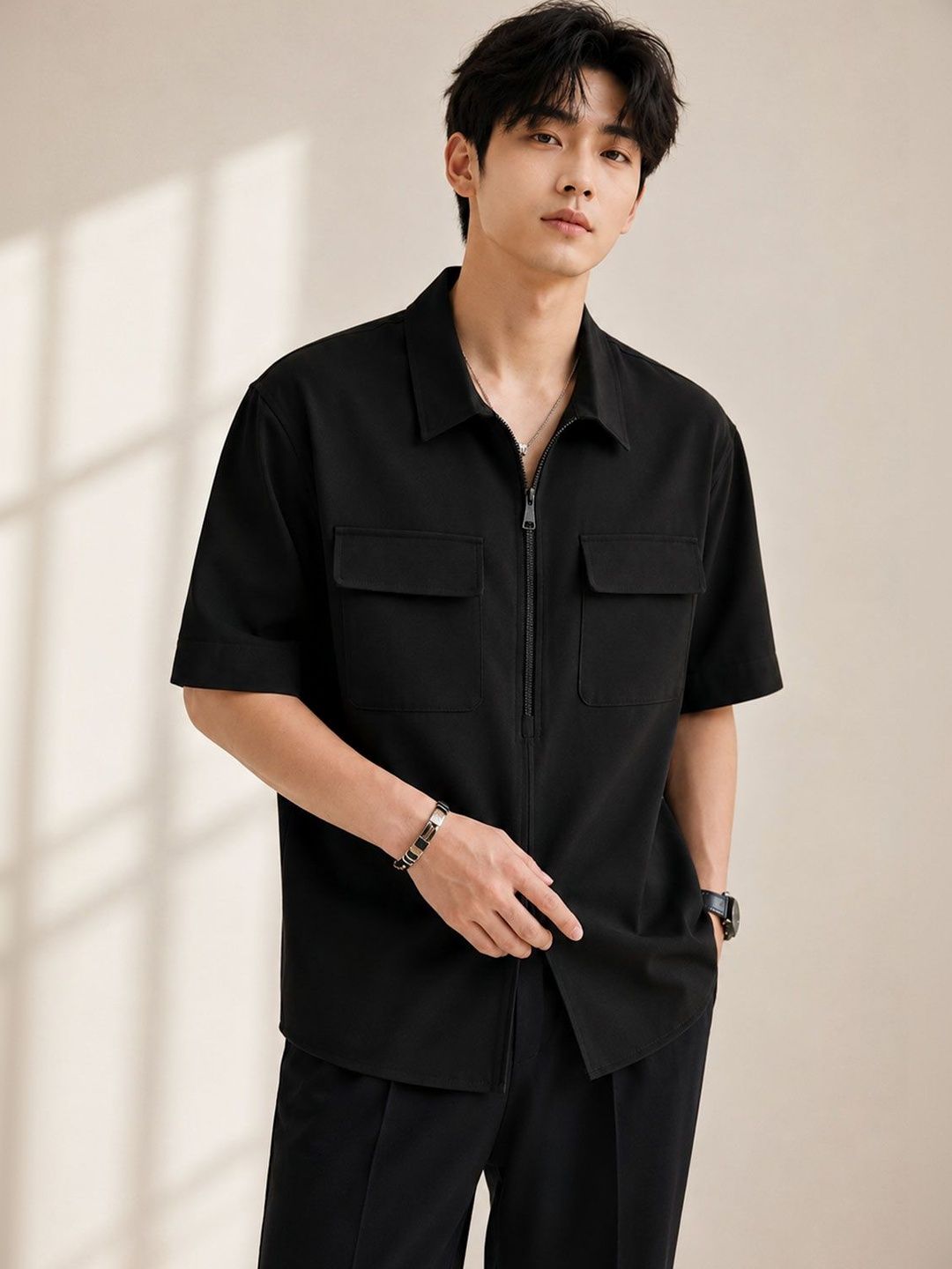 Urban Buccachi Men Classic Casual Shirt