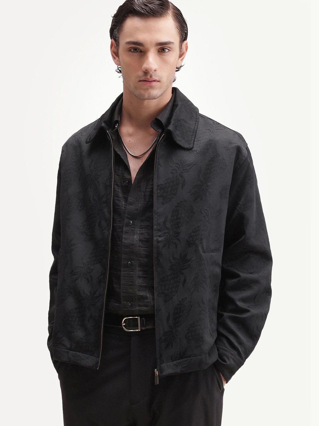 RARE RABBIT Men Bomber Jacket