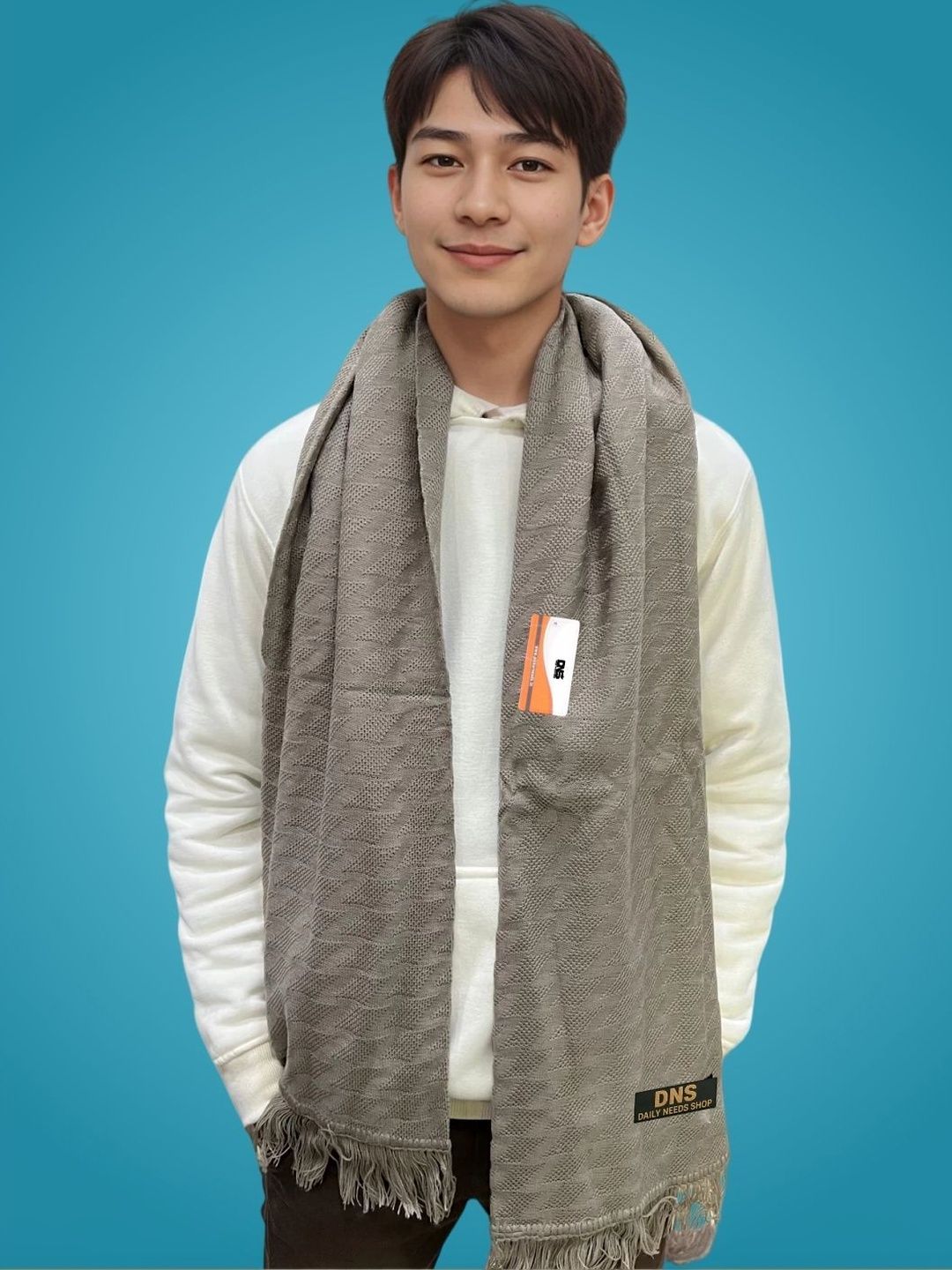 Daily Needs Shop Men Merino Wool Mufflers