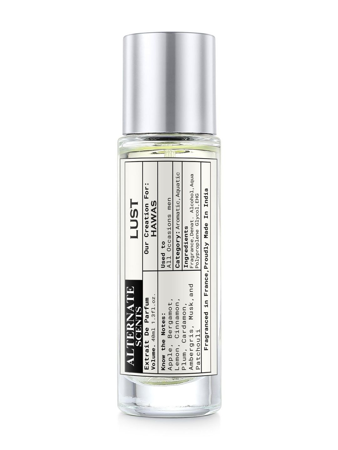 Alternate Scents Men Lust Long Lasting Perfume - 40 ml