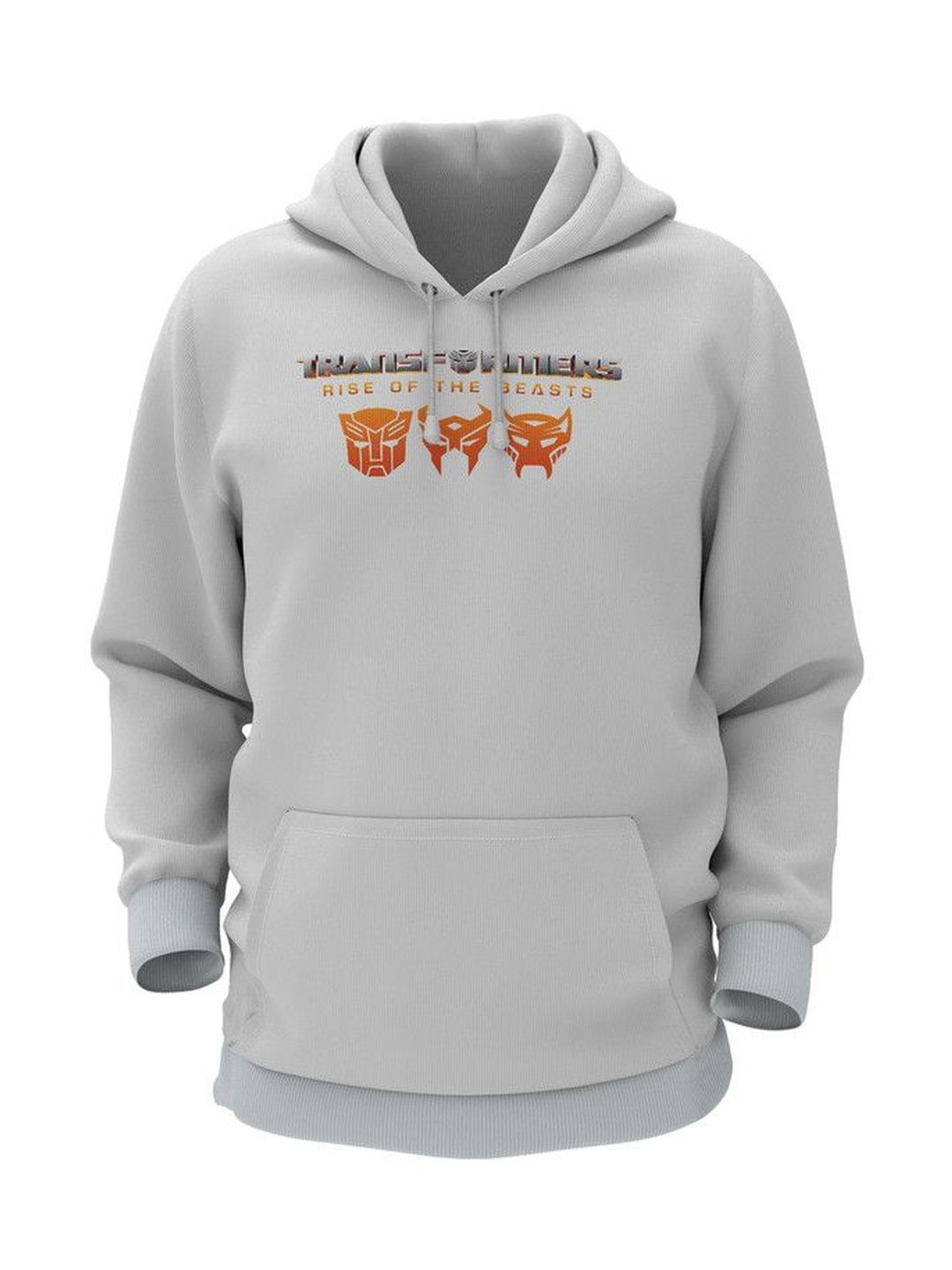 THE PRINT PLATTER Men Printed Hooded Sweatshirt