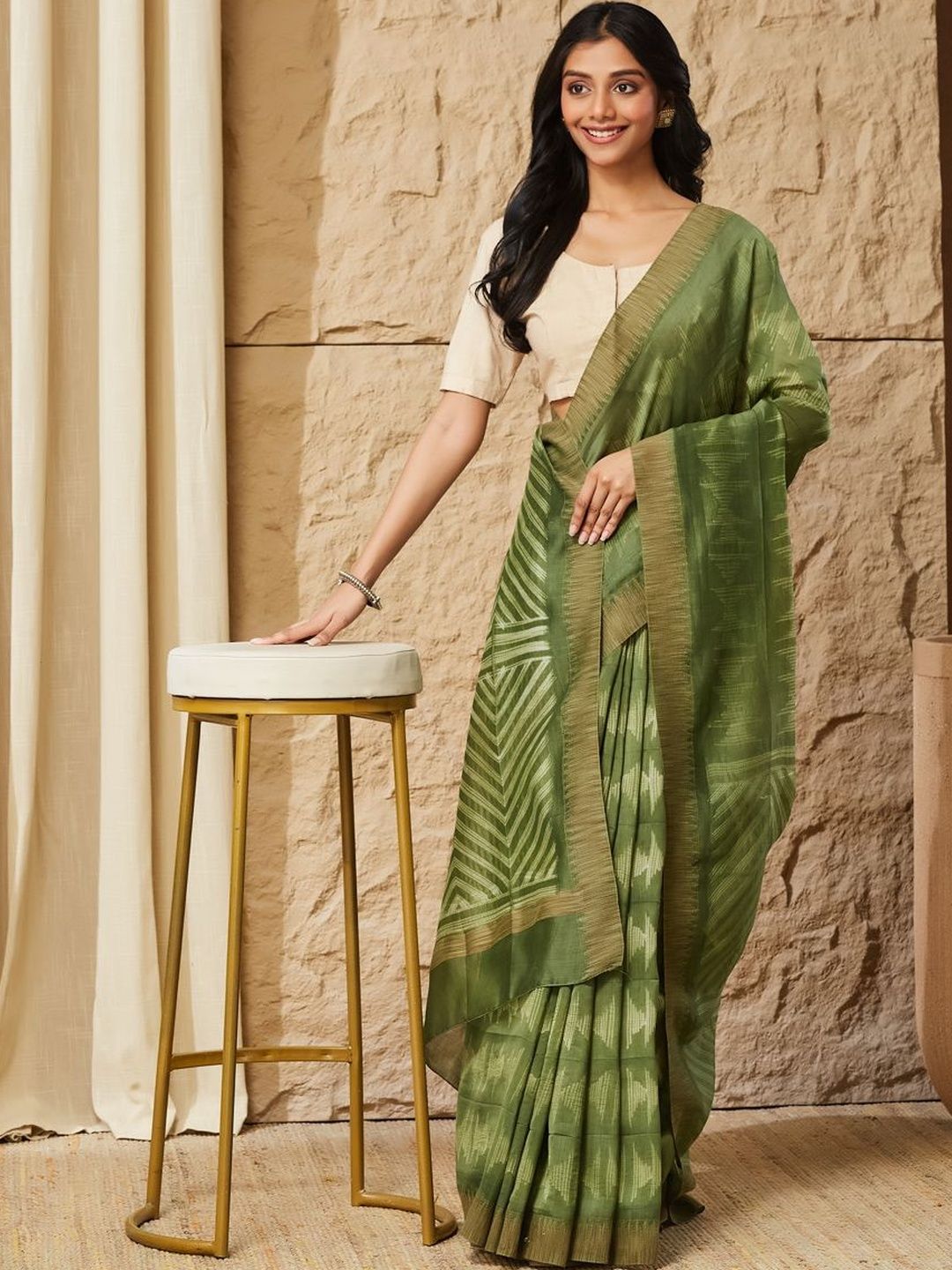 Fabindia Fabindia Silk Cotton Saree