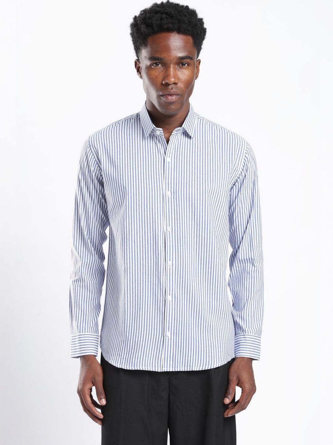 Vestirio Men Comfort Striped Casual Shirt