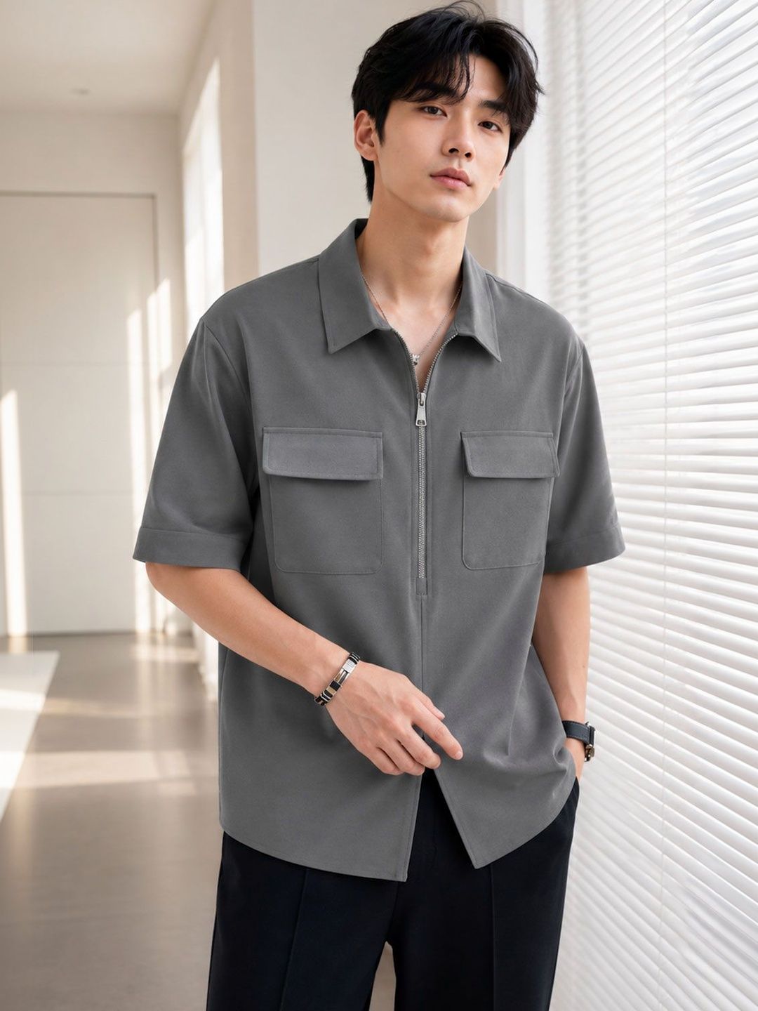 Urban Buccachi Men Classic Casual Shirt