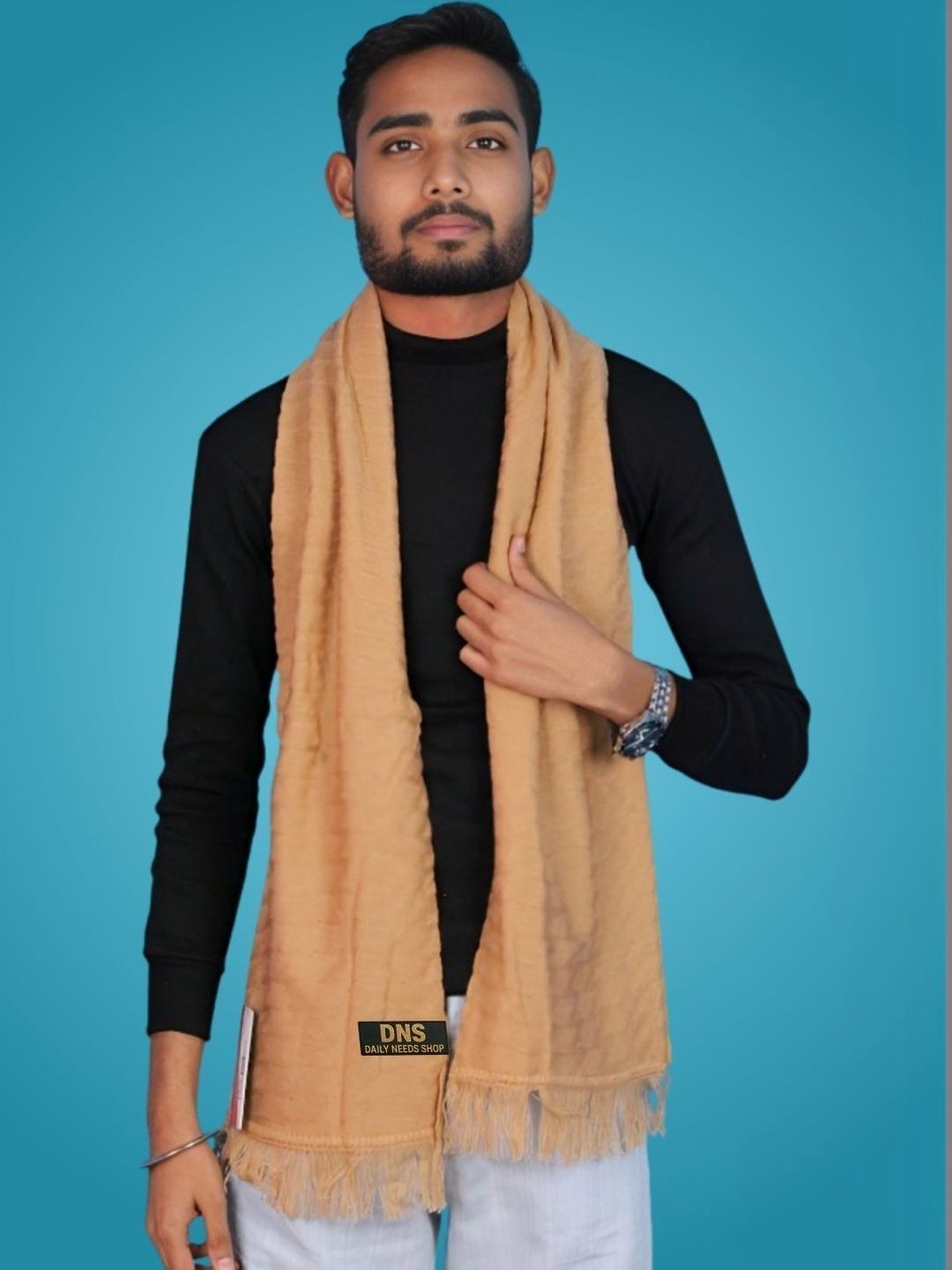 Daily Needs Shop Men Merino Wool Mufflers