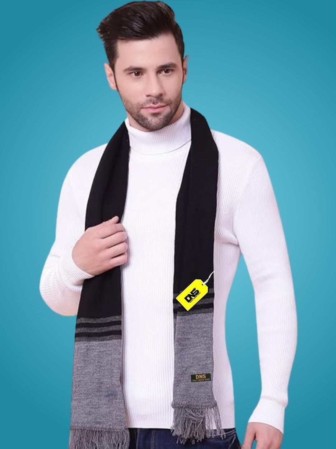 Daily Needs Shop Men Merino Wool Mufflers