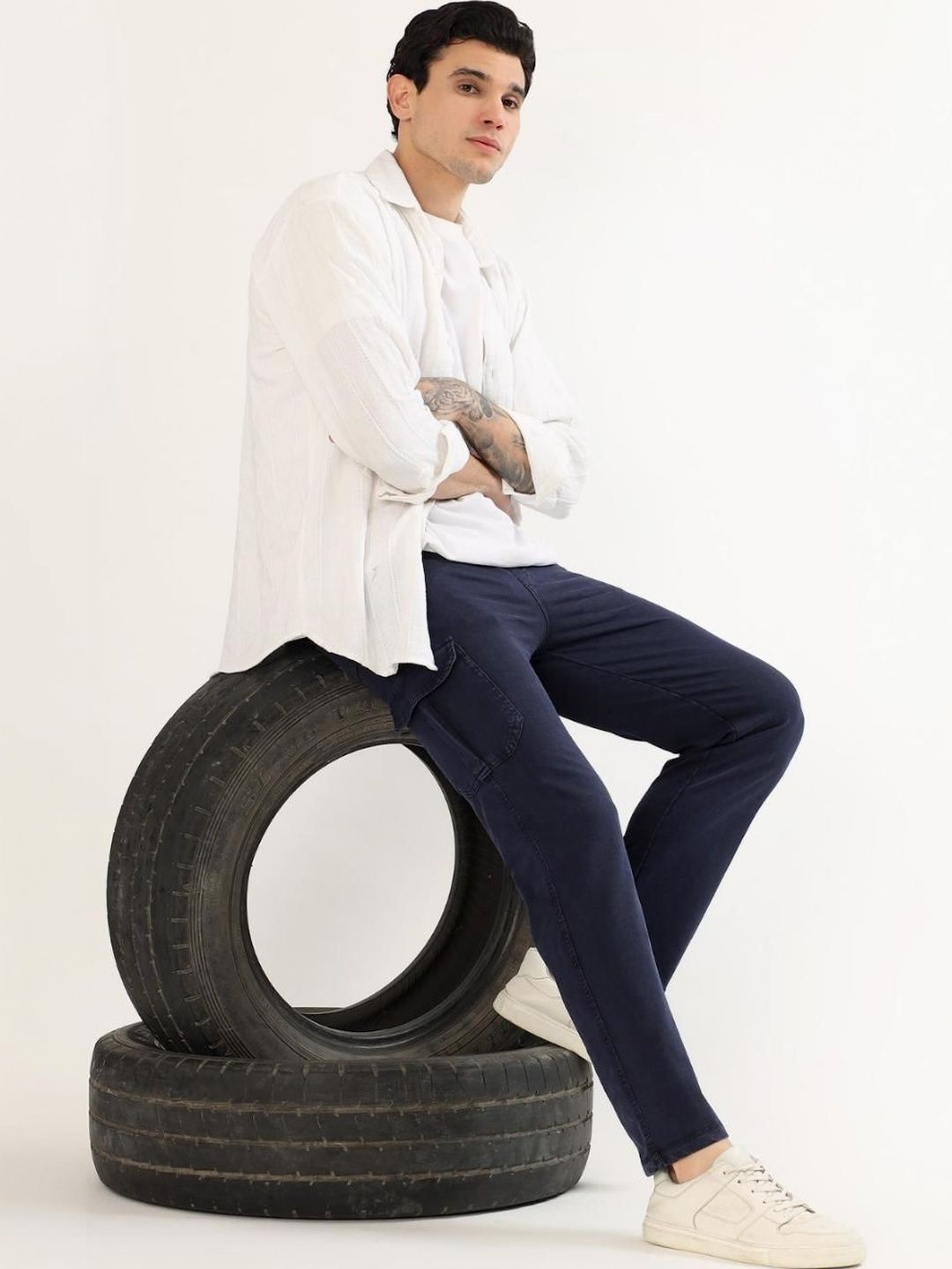 Furnish Factory Furnish Factory Men Urban Easy Wash Cargos Trousers