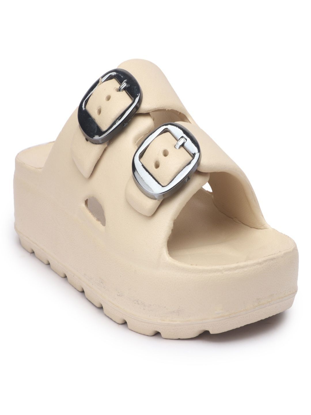 FIVEFEB Women Slip-On Flip Flops