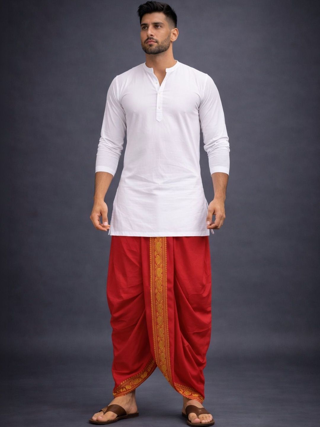 Shyam Handloom Men Dhoti Dhotis