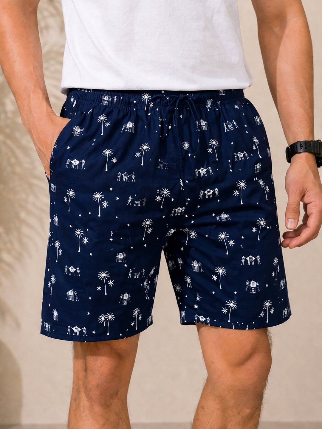 GYS Men Printed Lounge Shorts