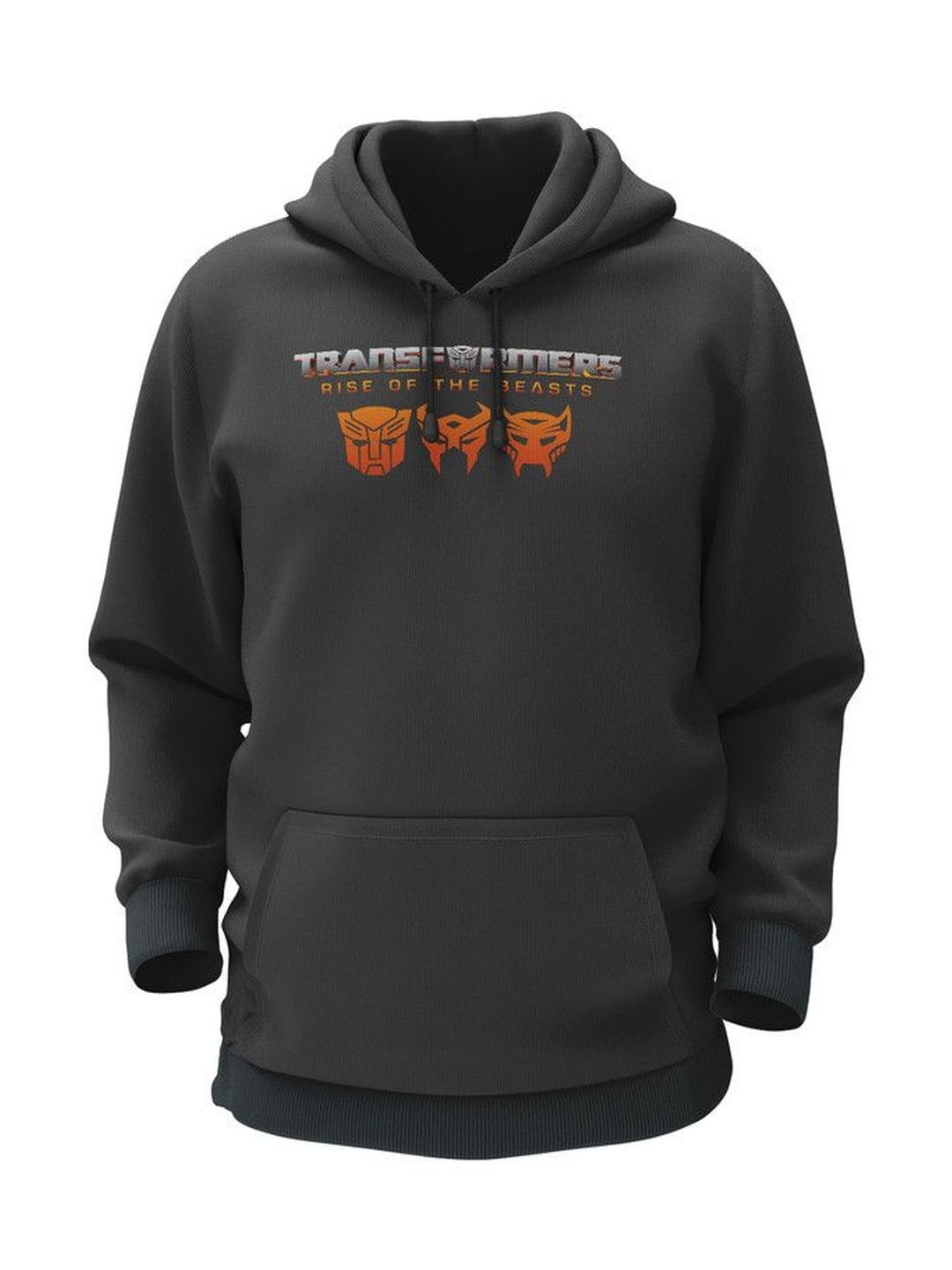 THE PRINT PLATTER Men Printed Hooded Sweatshirt