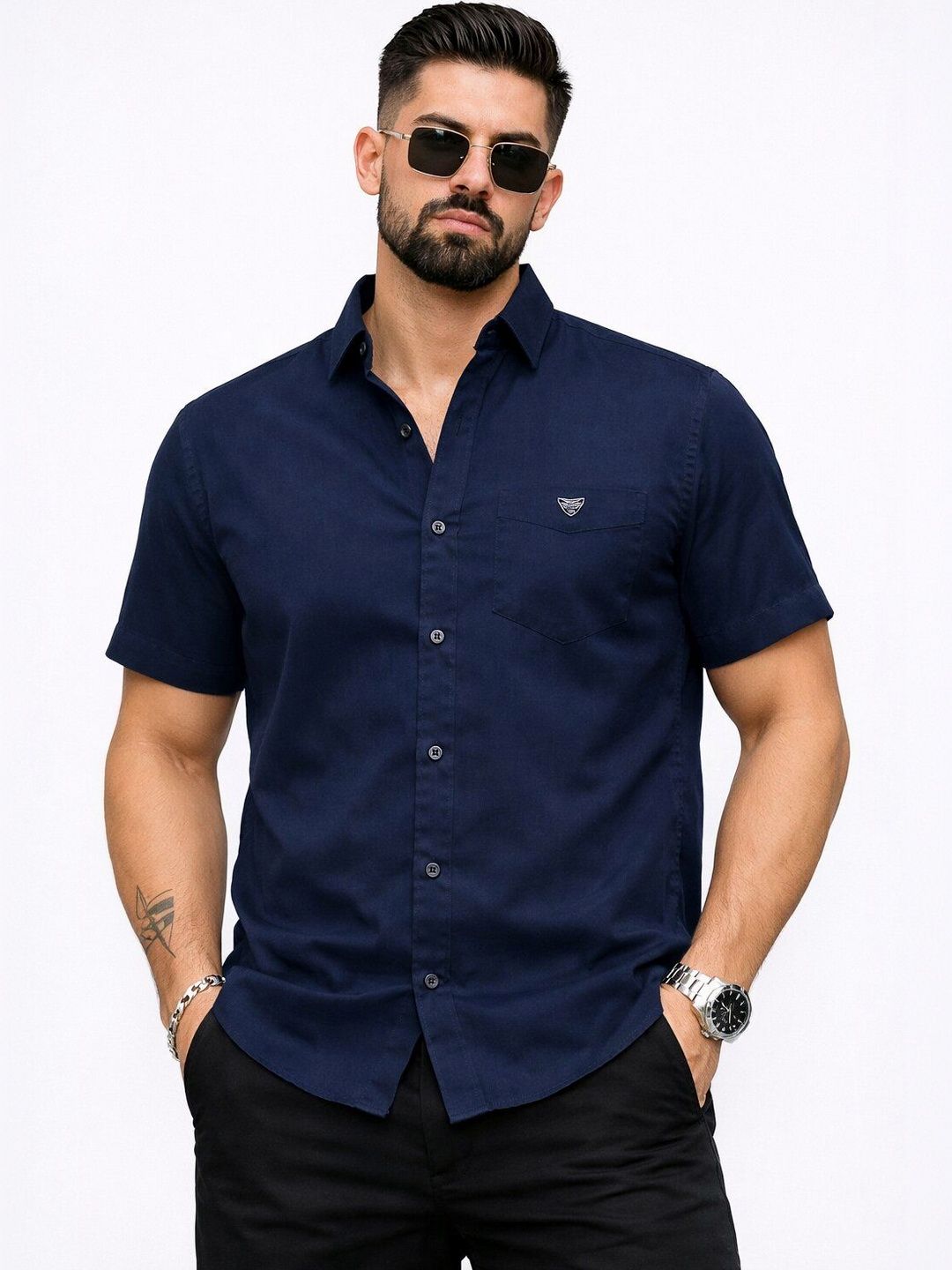 Kook N Keech Men Polo Collar Pockets T-shirt