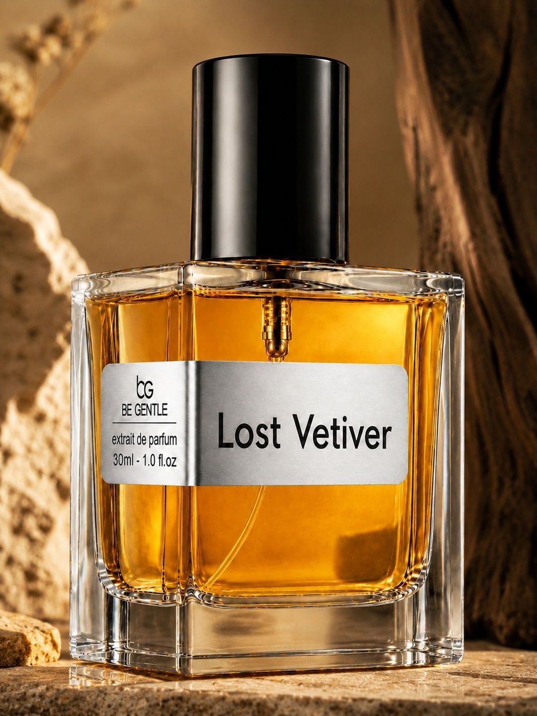 BE GENTLE Men Lost Vetiver Long Lasting Eau De Parfum- 30 ml