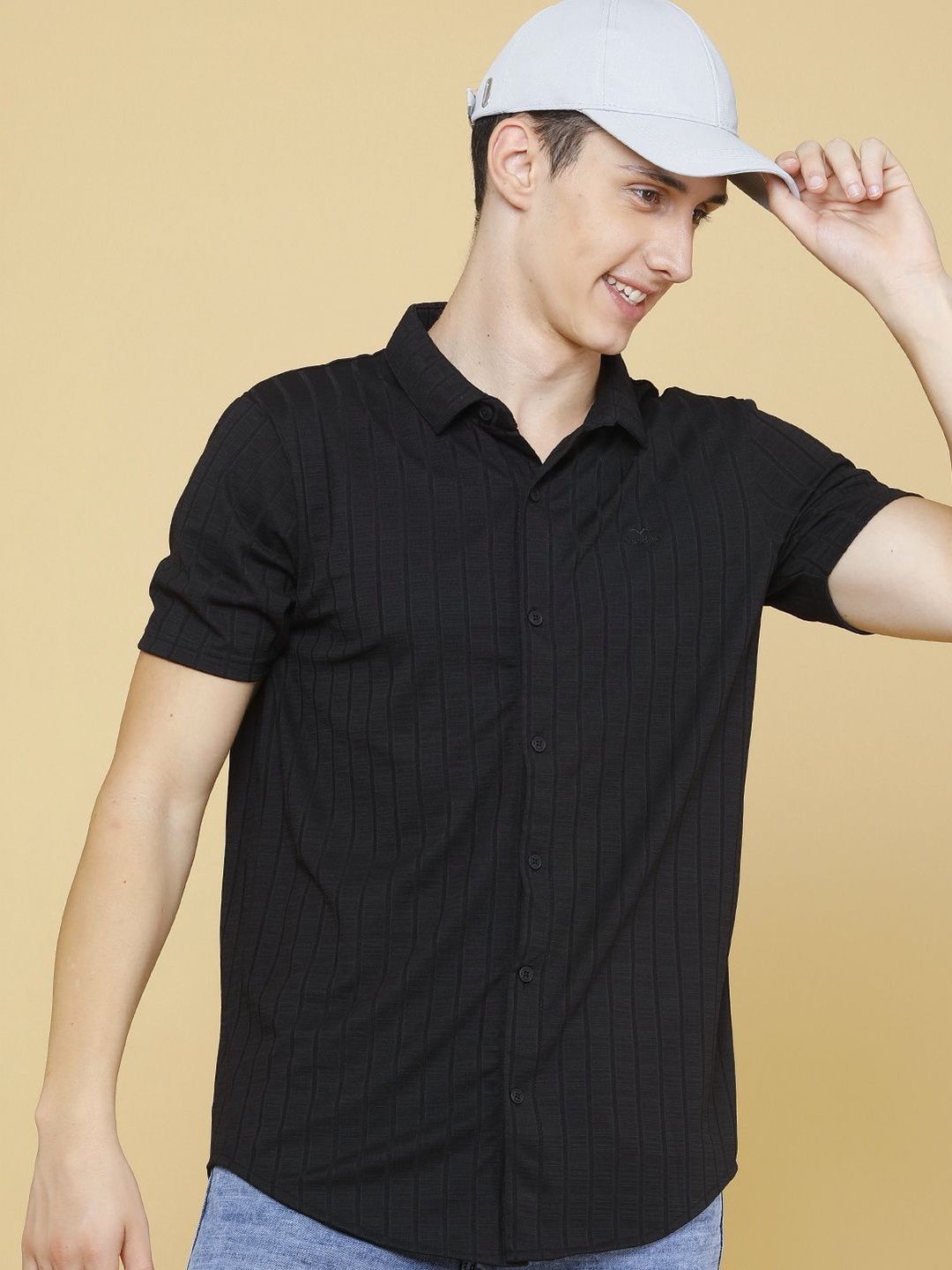 V-Mart Men Slim Fit Casual Shirt