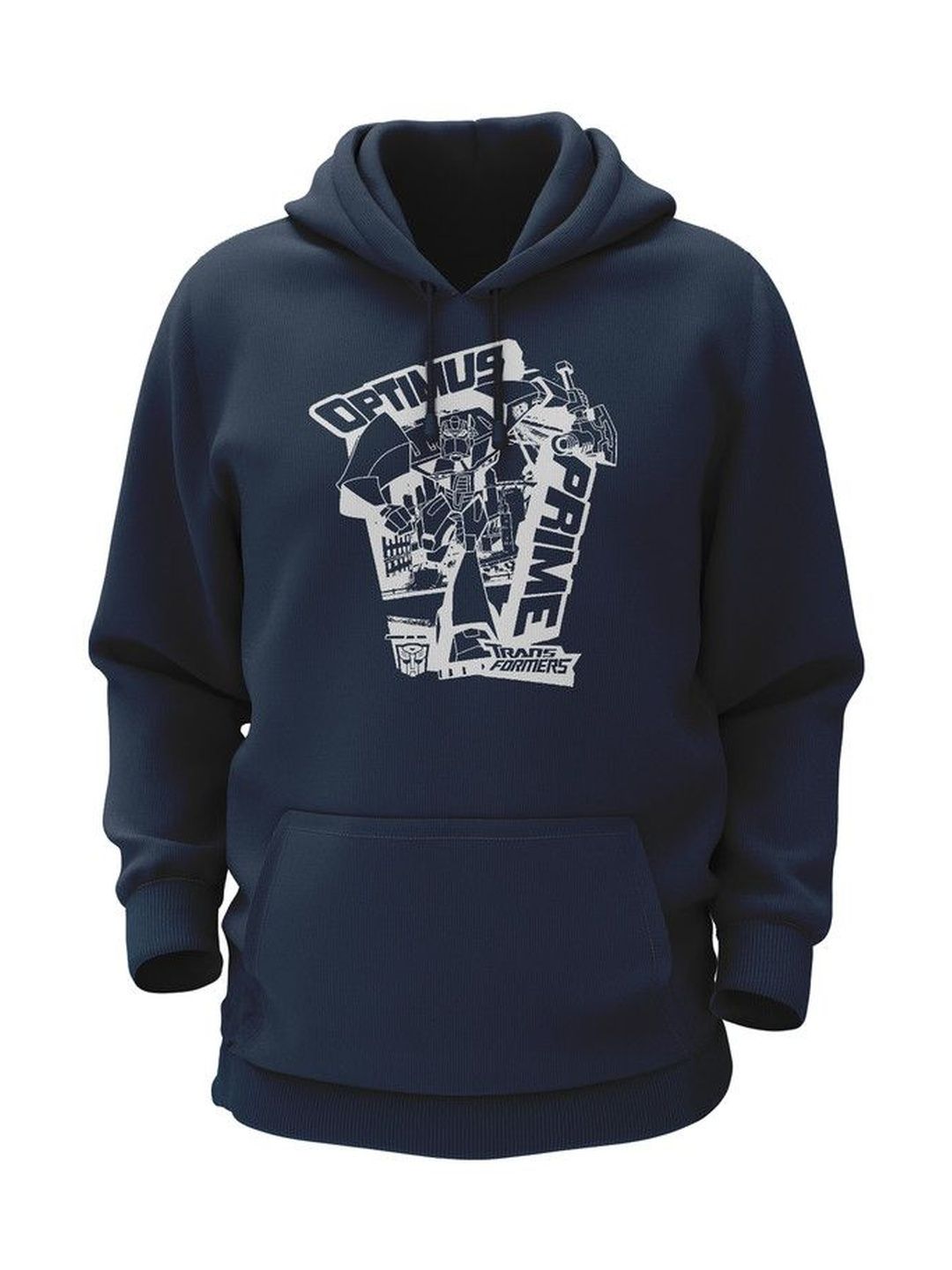 THE PRINT PLATTER Men Printed Hooded Sweatshirt