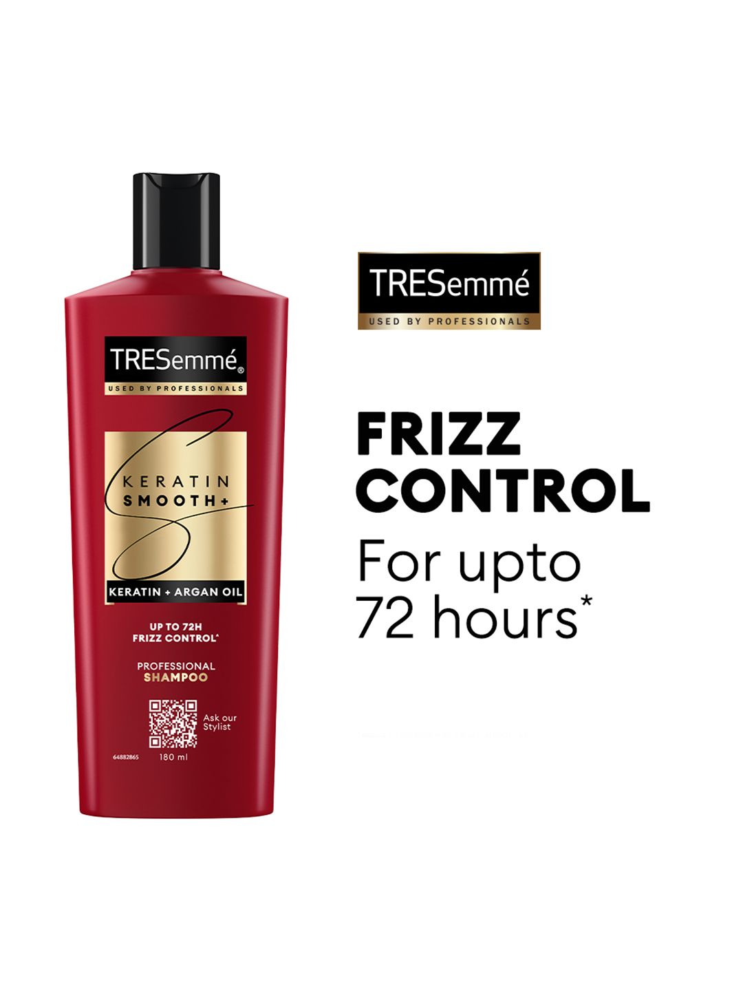 TRESemme TRESemme Keratin Smooth Shampoo with Keratin & Argan Oil for Straight Hair-180 ml