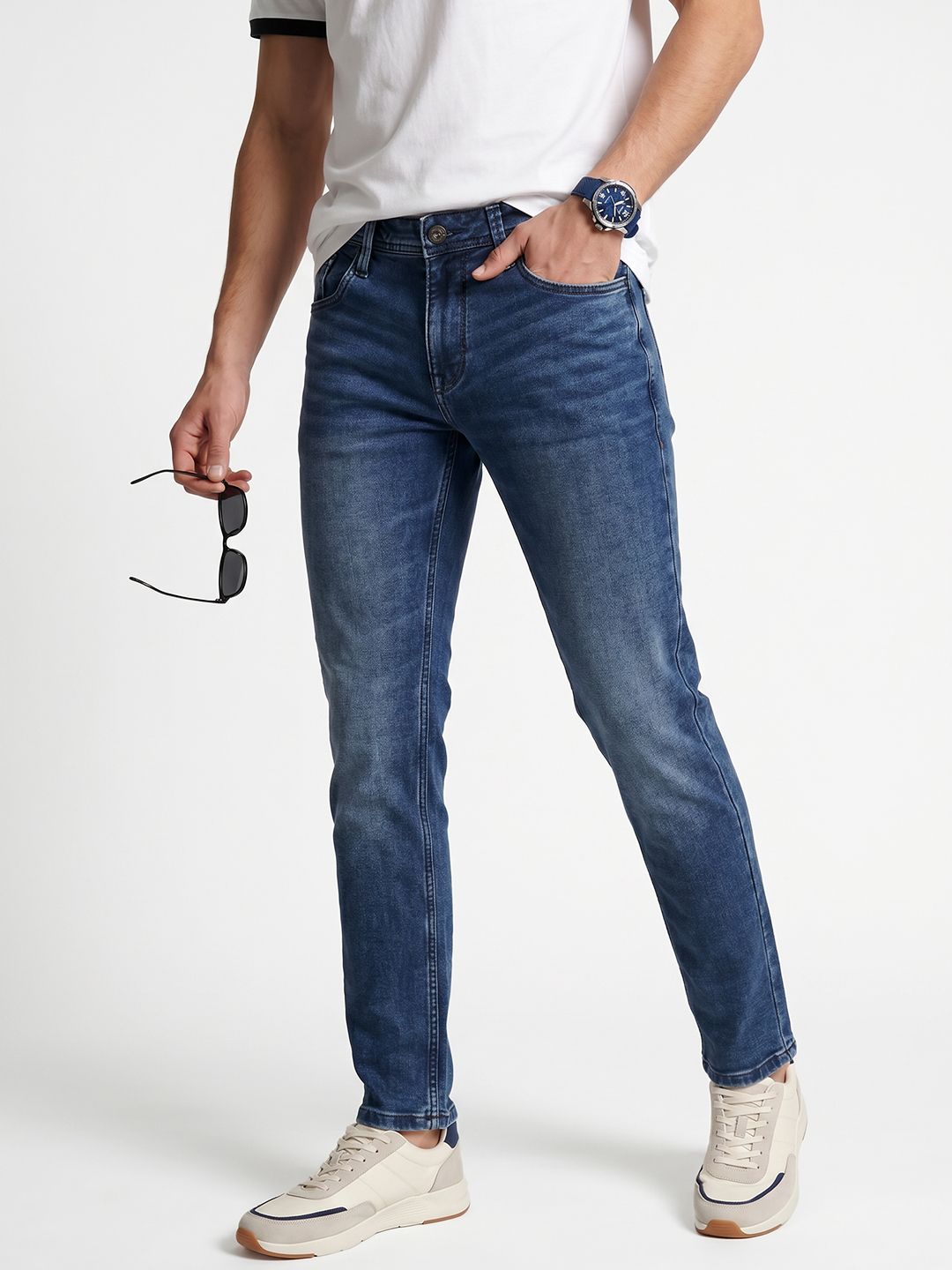 Integriti Men Slim Fit Stretchable Jeans