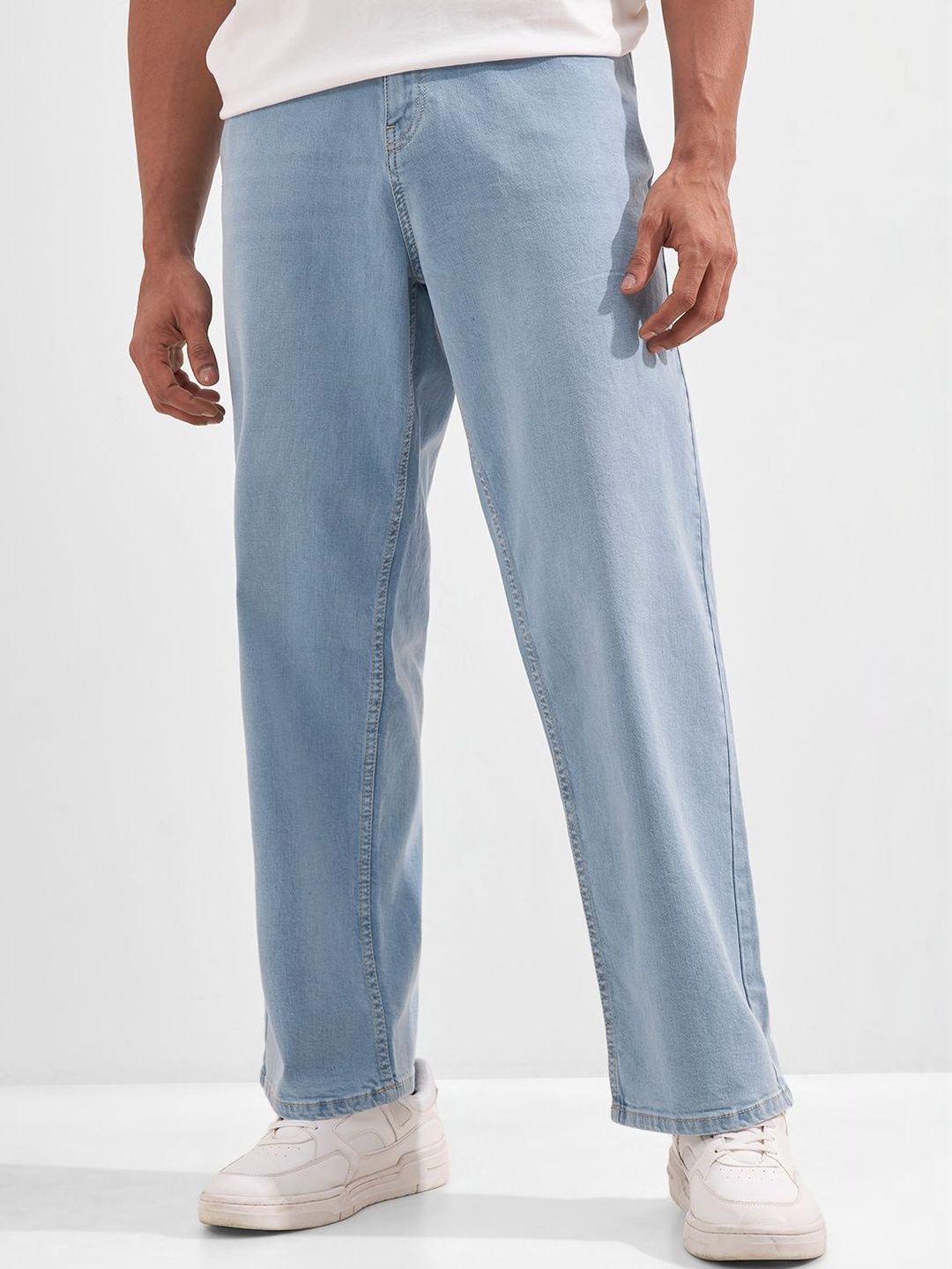 HIGHLANDER Men Bootcut Mid-Rise Jeans