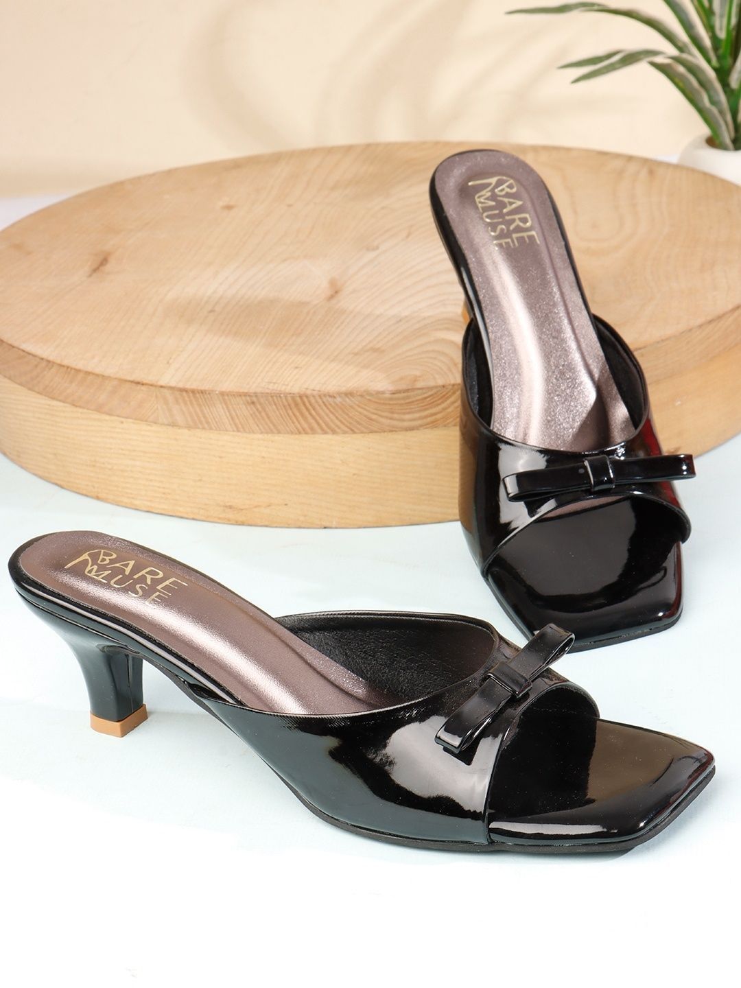 Bare Muse Bare Muse Bow Knot Heel