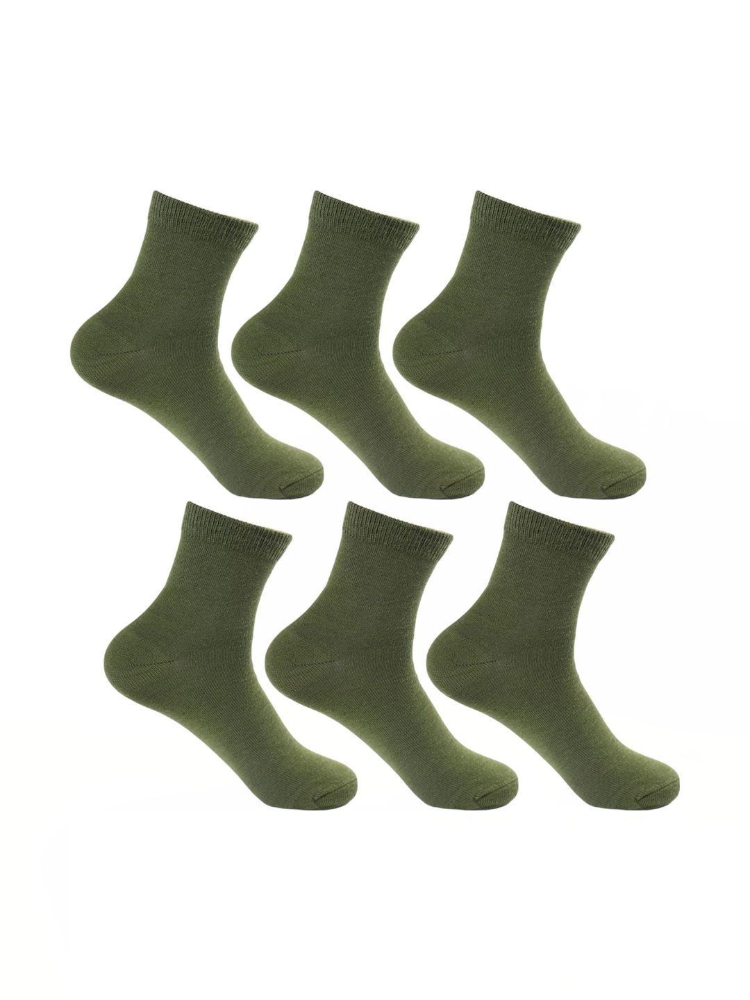 VAPINDIA Men Pack of 6 Cotton Above Ankle Socks