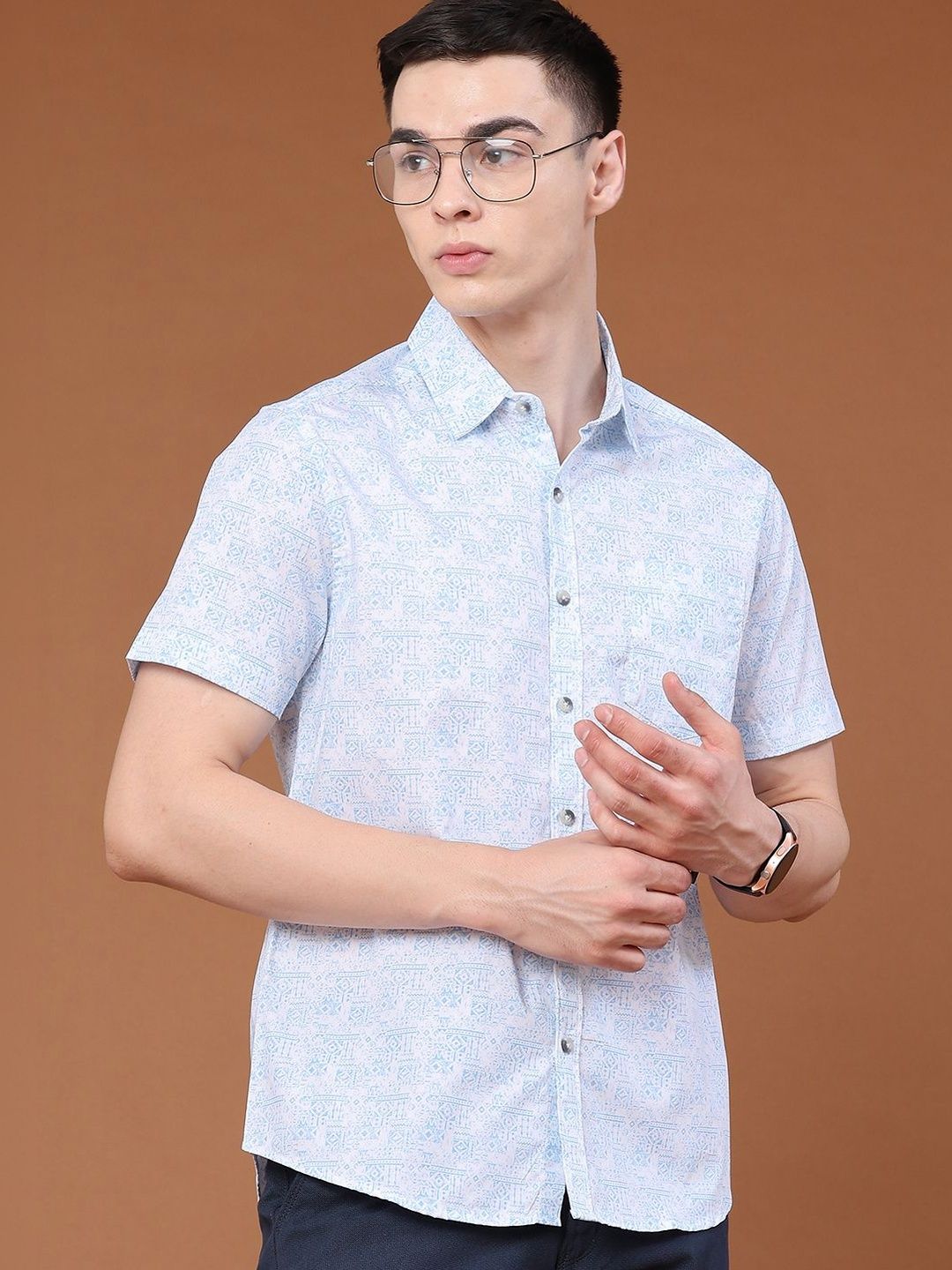 V-Mart Men Printed Casual Shirt