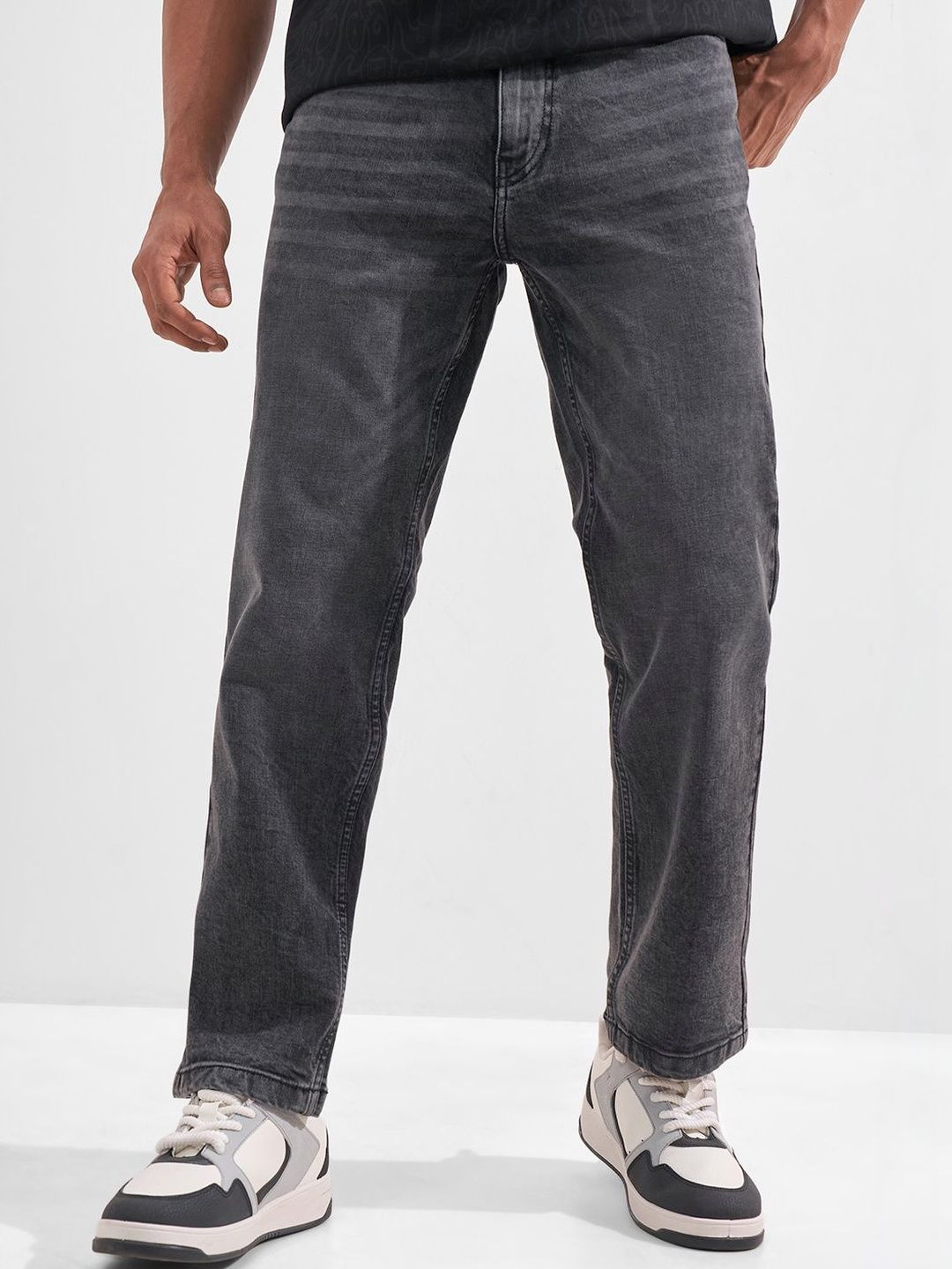 HIGHLANDER Men Regular Fit Mid-Rise Jeans