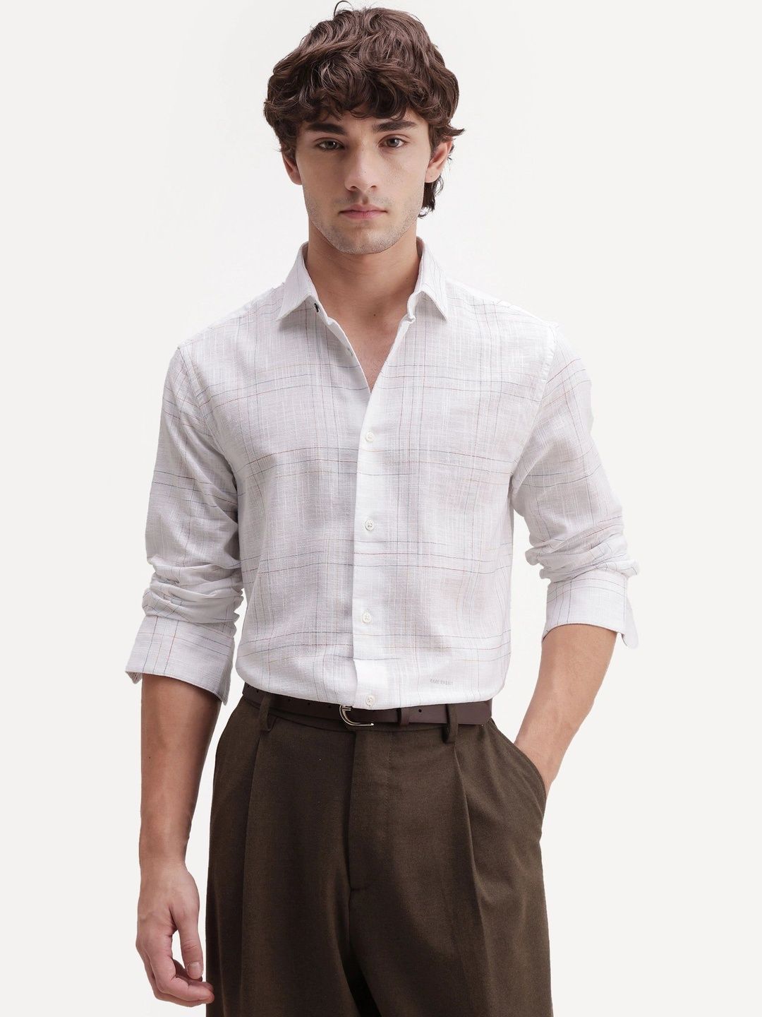 RARE RABBIT RARE RABBIT Men Checked Casual Shirt
