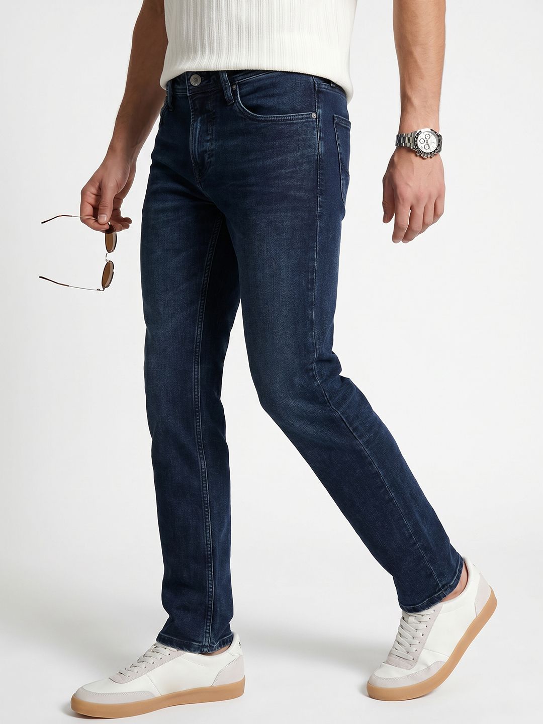 Integriti Men Slim Fit Light Fade Stretchable Jeans