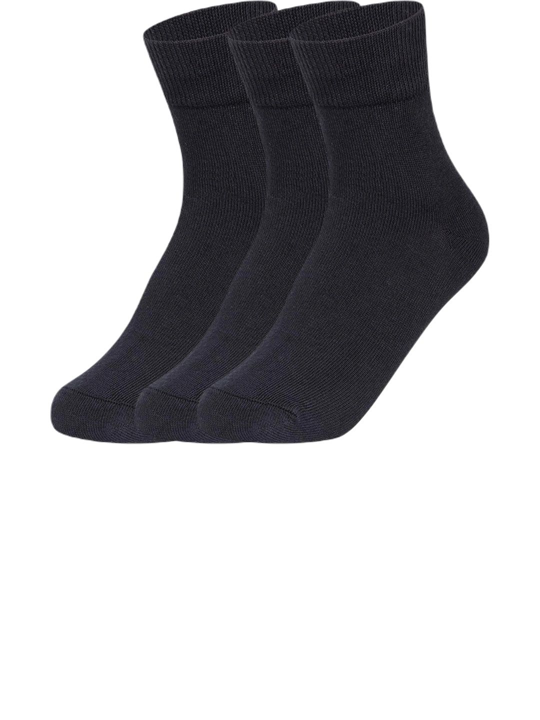 VAPINDIA Men Pack of 3 Cotton Above Ankle Socks