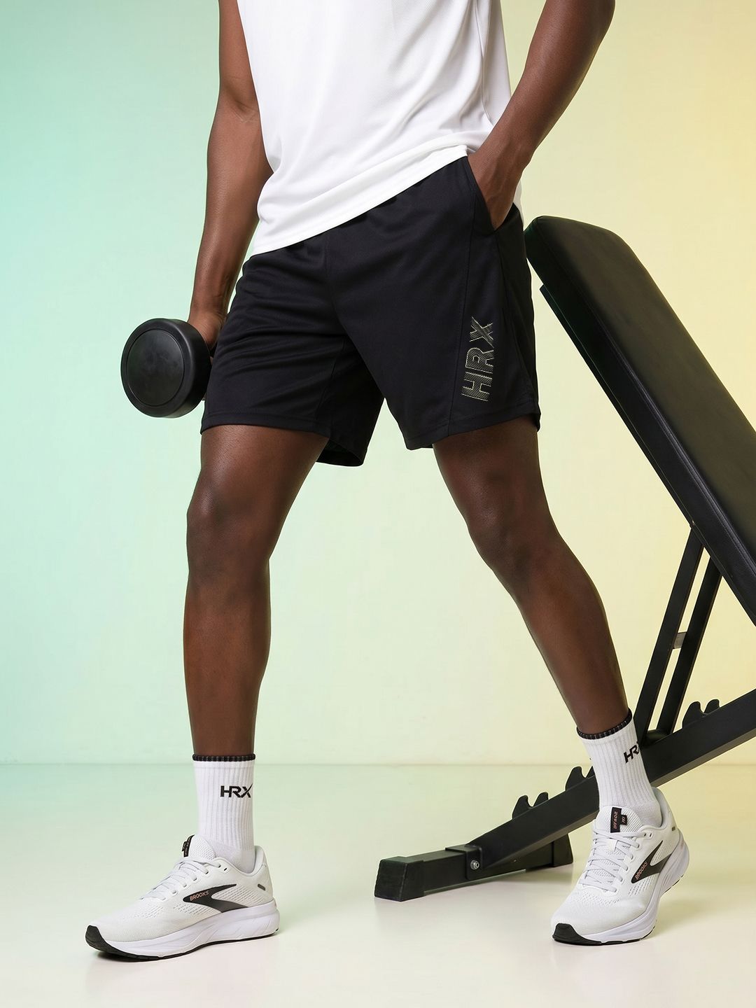 HRX by Hrithik Roshan Men Rapid Dry Training or Gym Sports Shorts