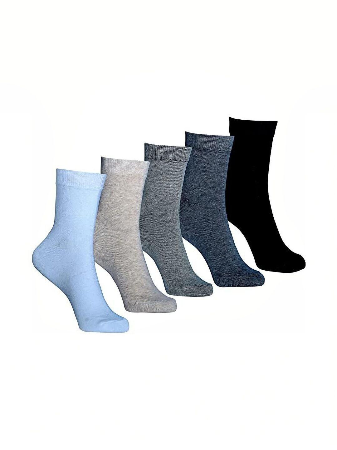 VAPINDIA Men Pack of 5 Cotton Above Ankle Socks