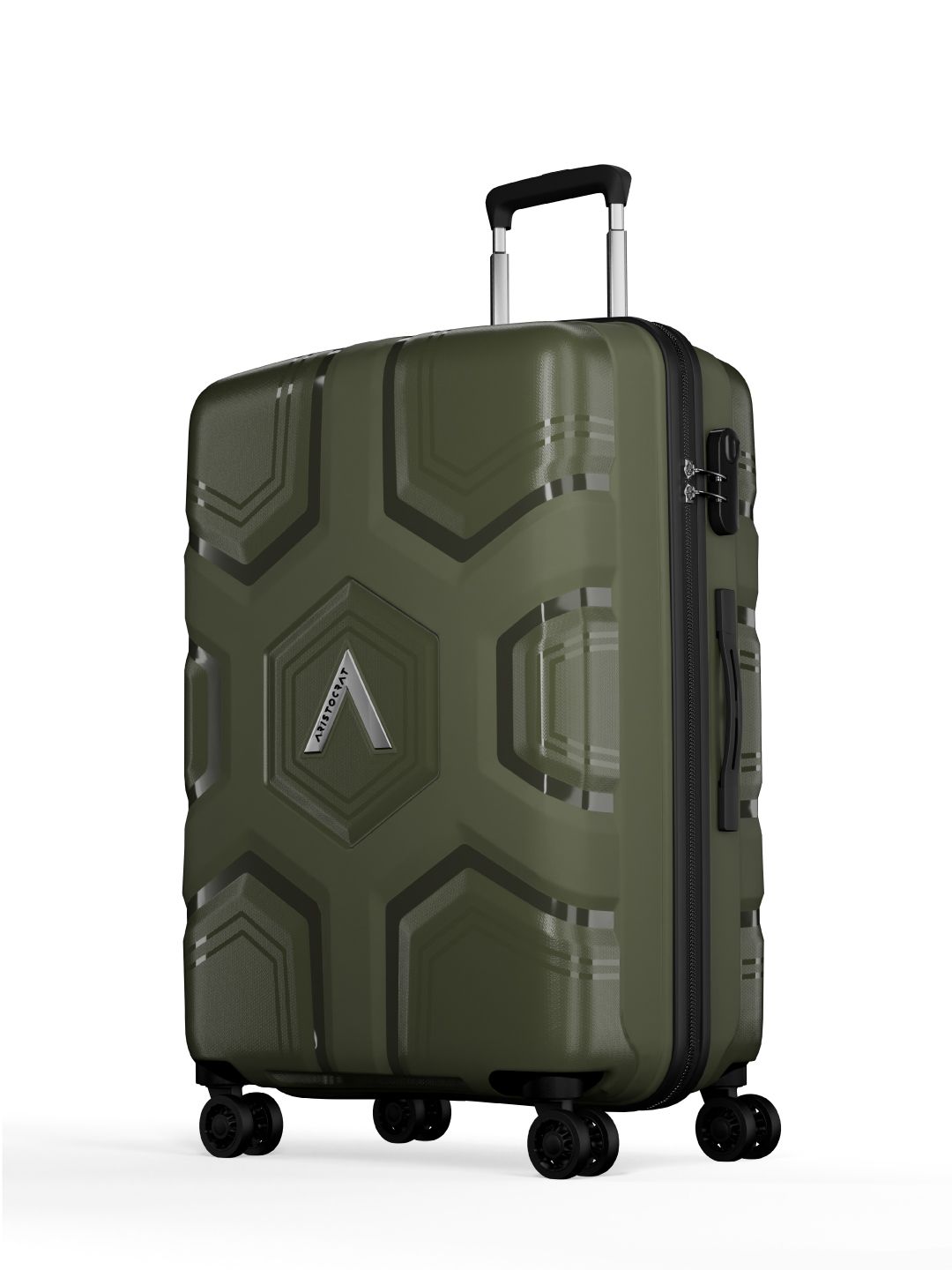 Aristocrat Rock 66 360 Medium Trolley Suitcase - Volume 61 litres