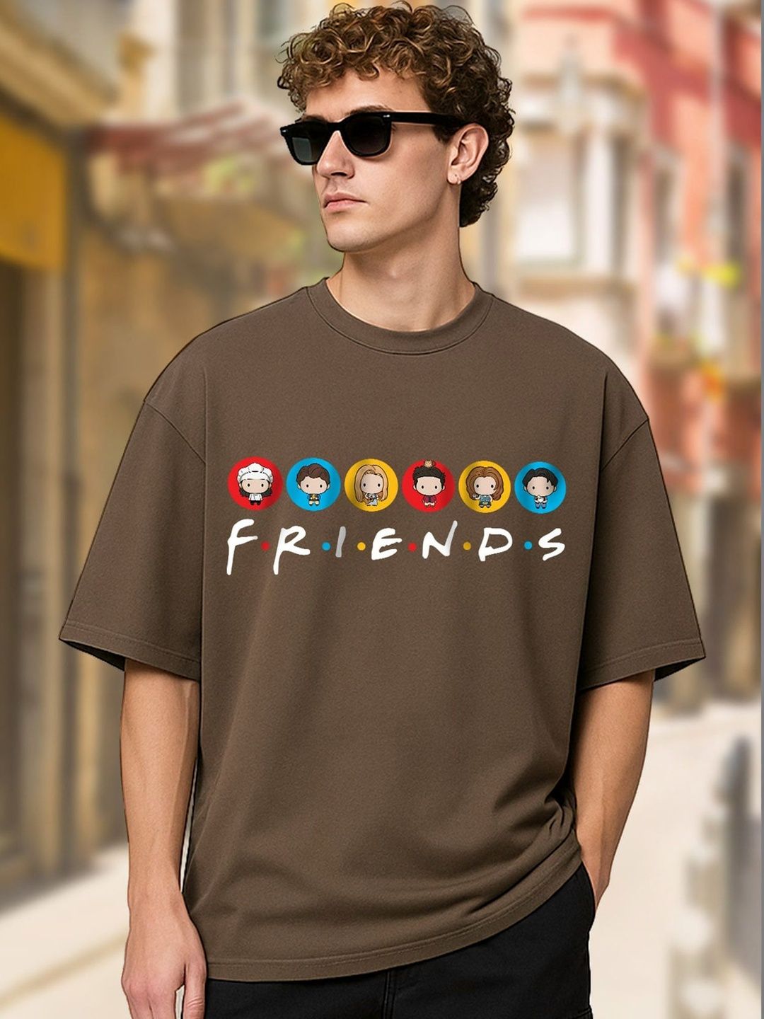 Hazuku Men Printed T-shirt