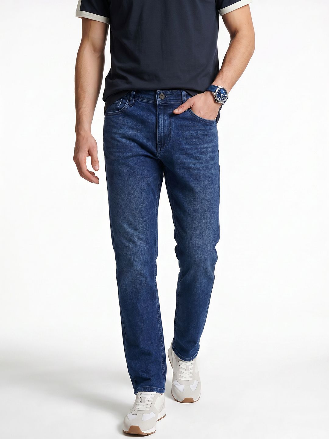 Integriti Integriti Men Straight Fit Stretchable Jeans