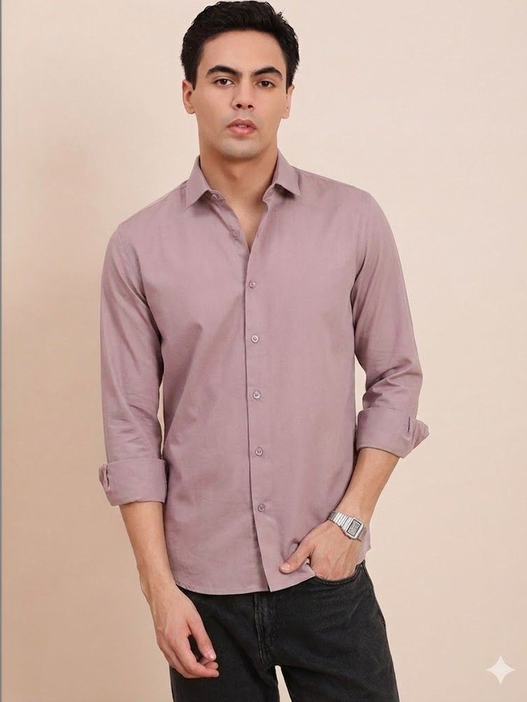 THE SHIRT CODE Men Comfort Casual Shirt