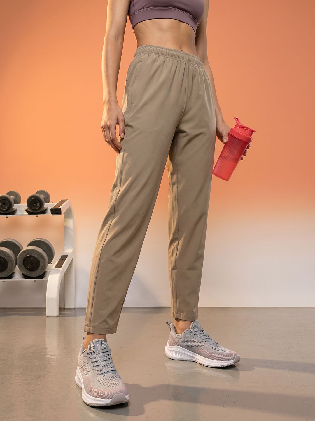 HRX by Hrithik Roshan Women Regular Fit Rapid-Dry Training Track Pants