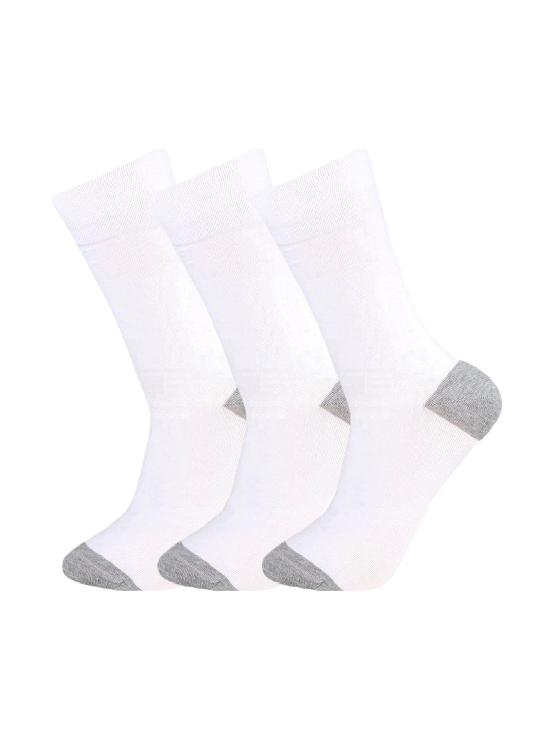 VAPINDIA Men Pack of 3 Cotton Colourblocked Calf Length Socks