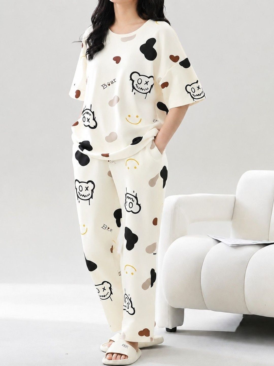 ZIKIGO ZIKIGO Printed Nightdress