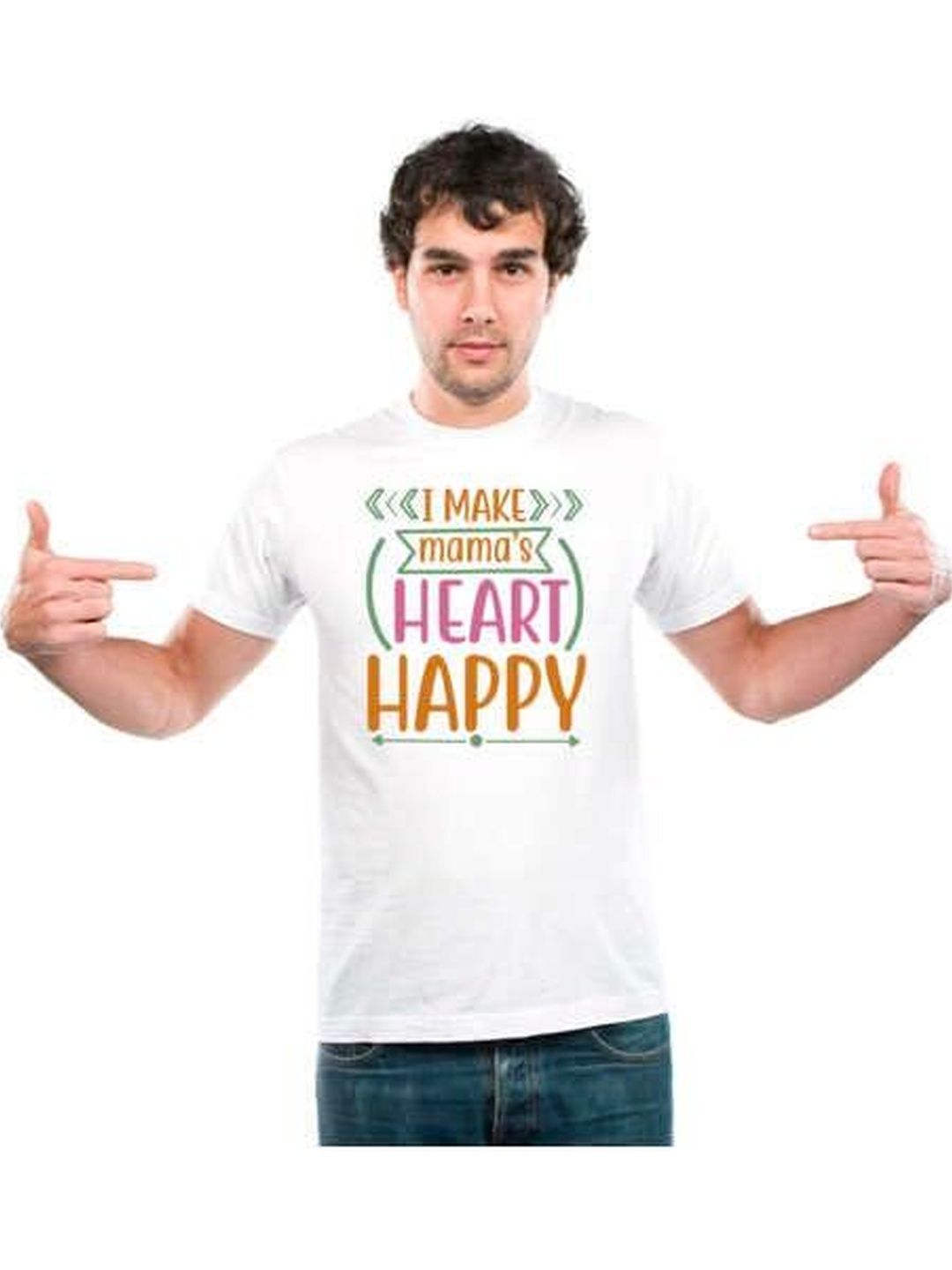 UDNAG Unisex Typography Printed T-shirt