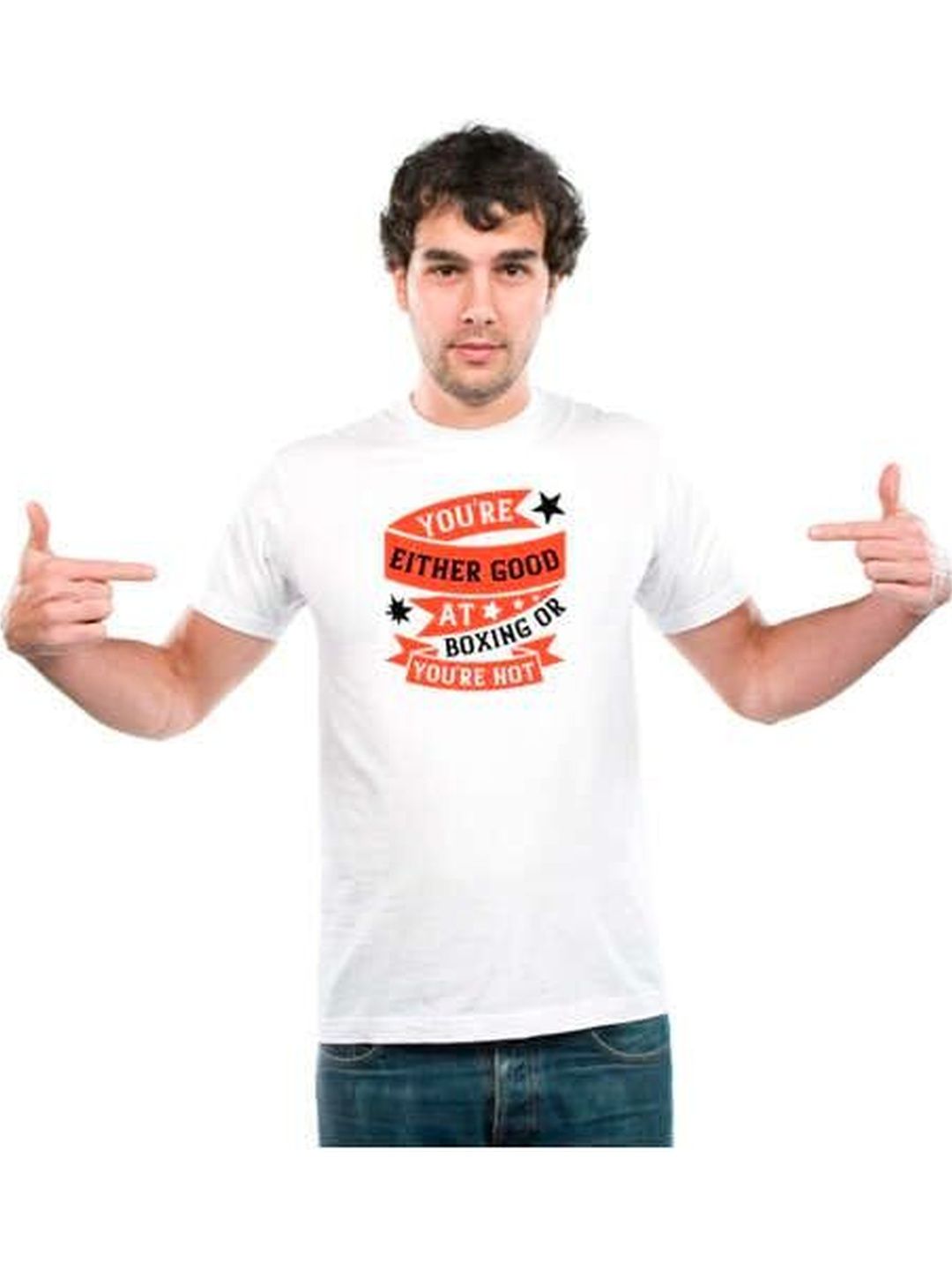 UDNAG Unisex Typography Printed T-shirt