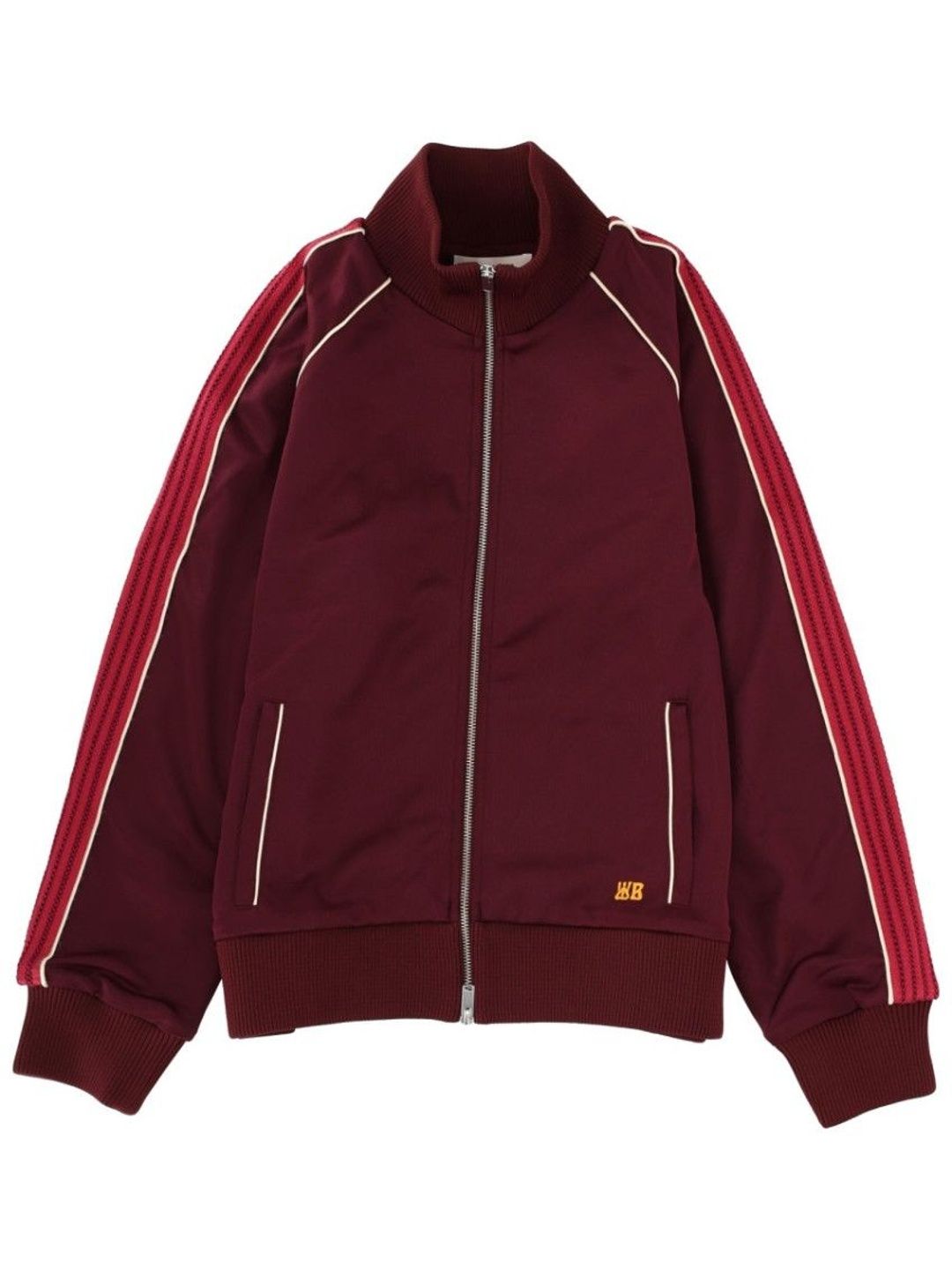 Wales Bonner Maroon Logo Track Jacket