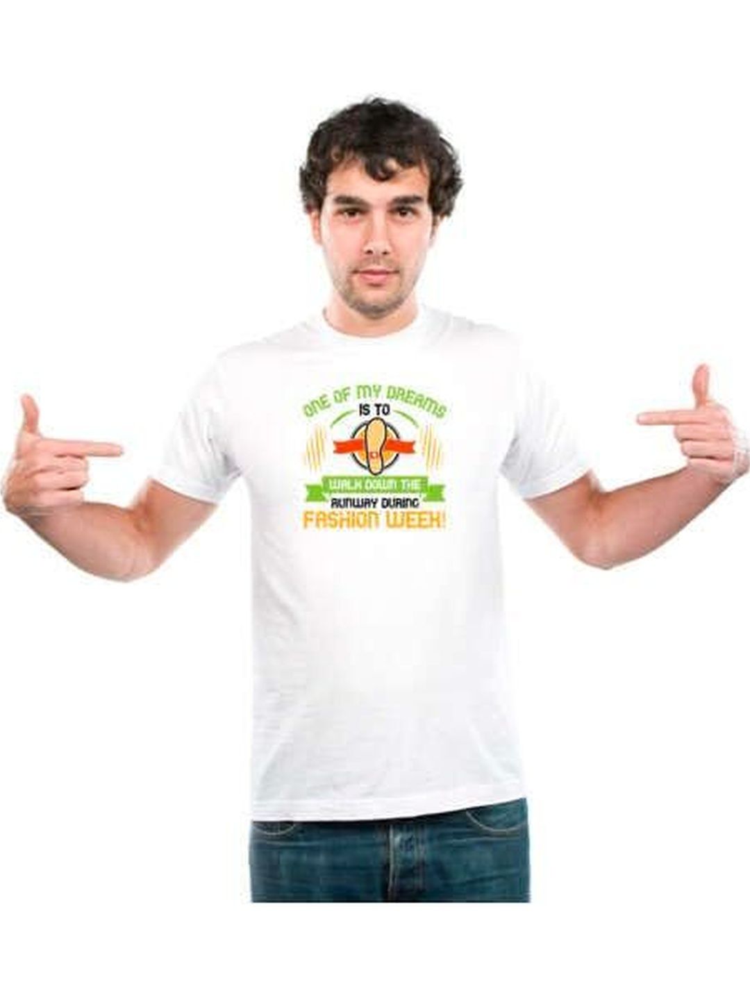 UDNAG Unisex Typography Printed T-shirt