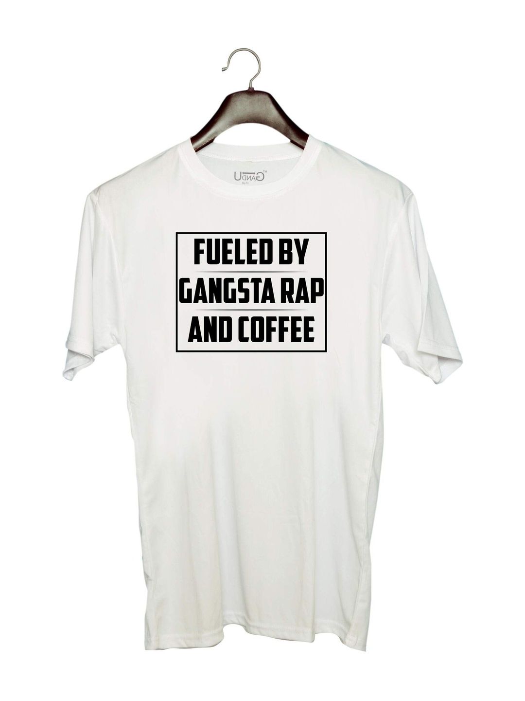 UDNAG Unisex Typography Printed T-shirt