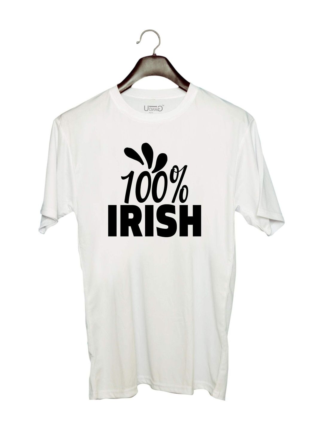 UDNAG Unisex Typography Printed T-shirt